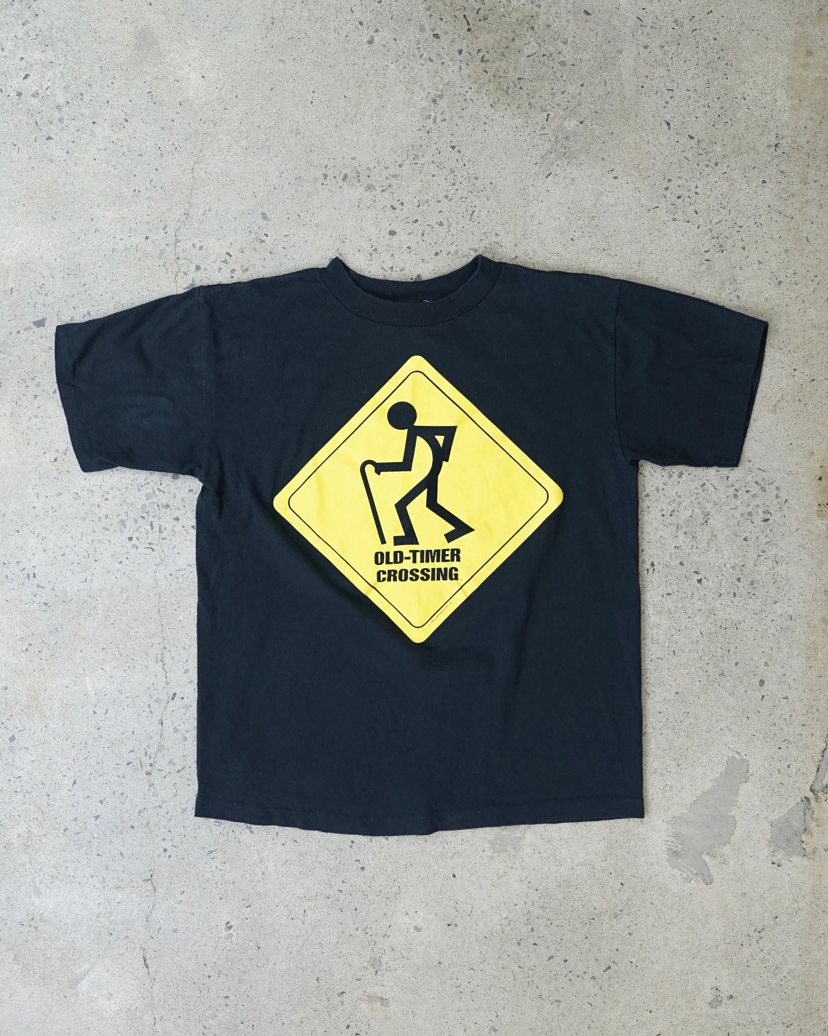 "old timer crossing" t-shirt