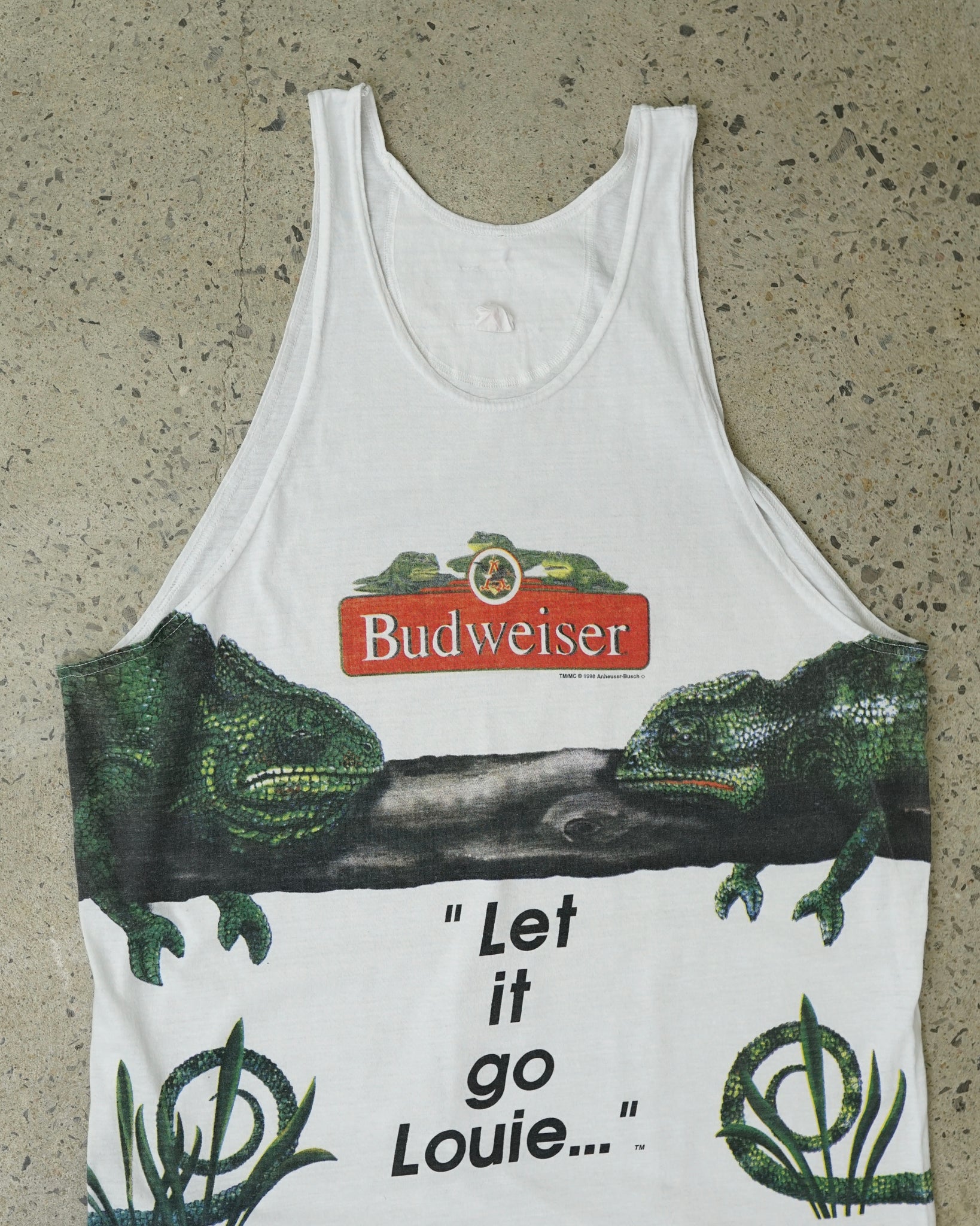 budweiser 1998 tank top