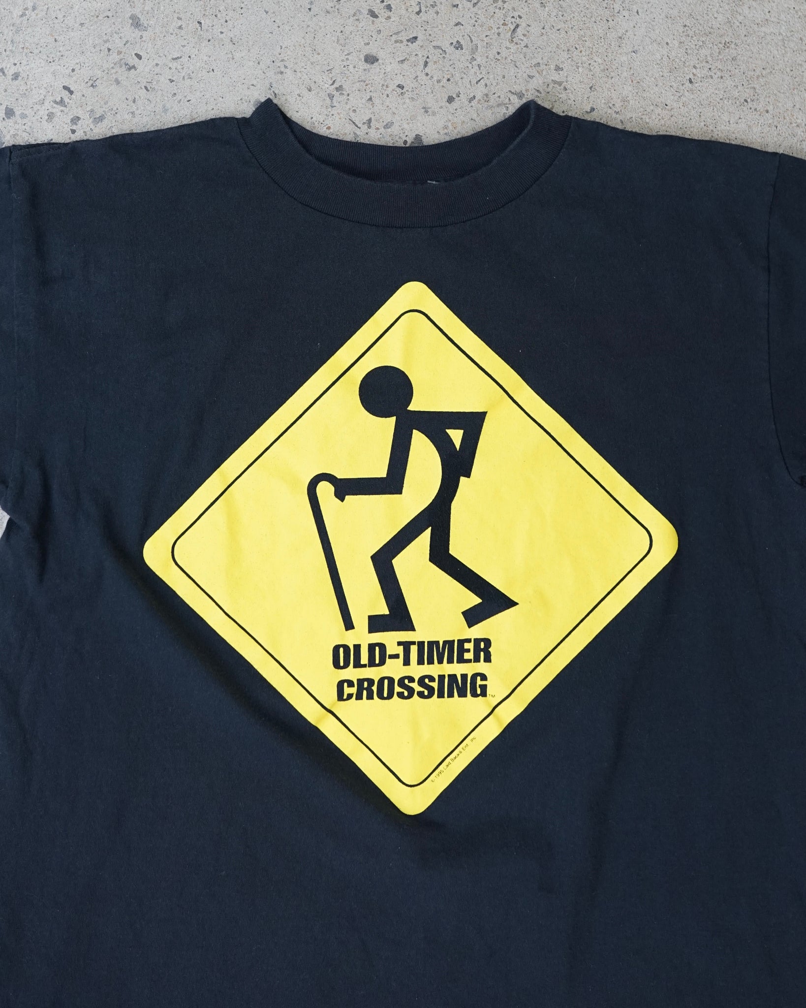 "old timer crossing" t-shirt