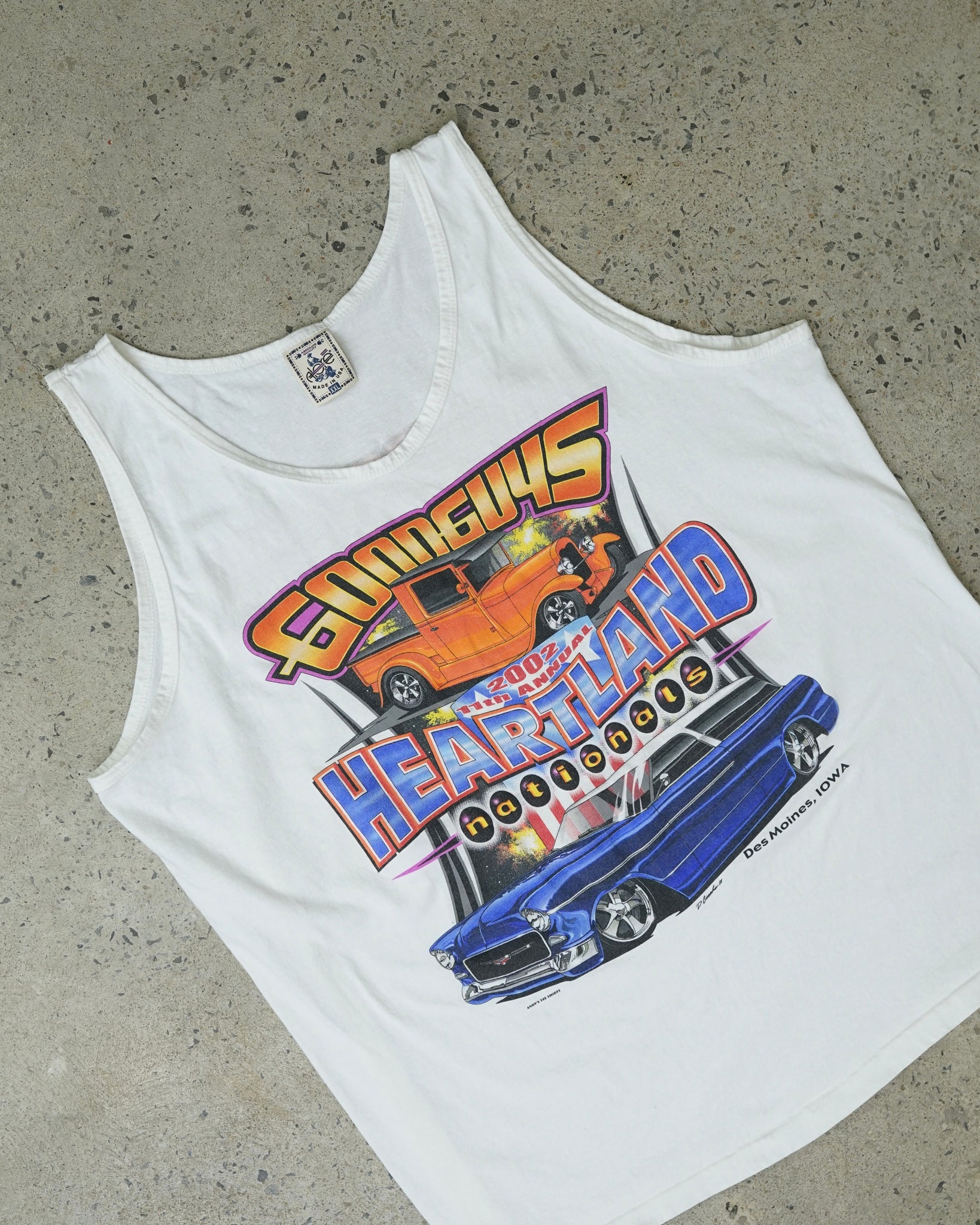 goodguys heartland car show 2002 tank top