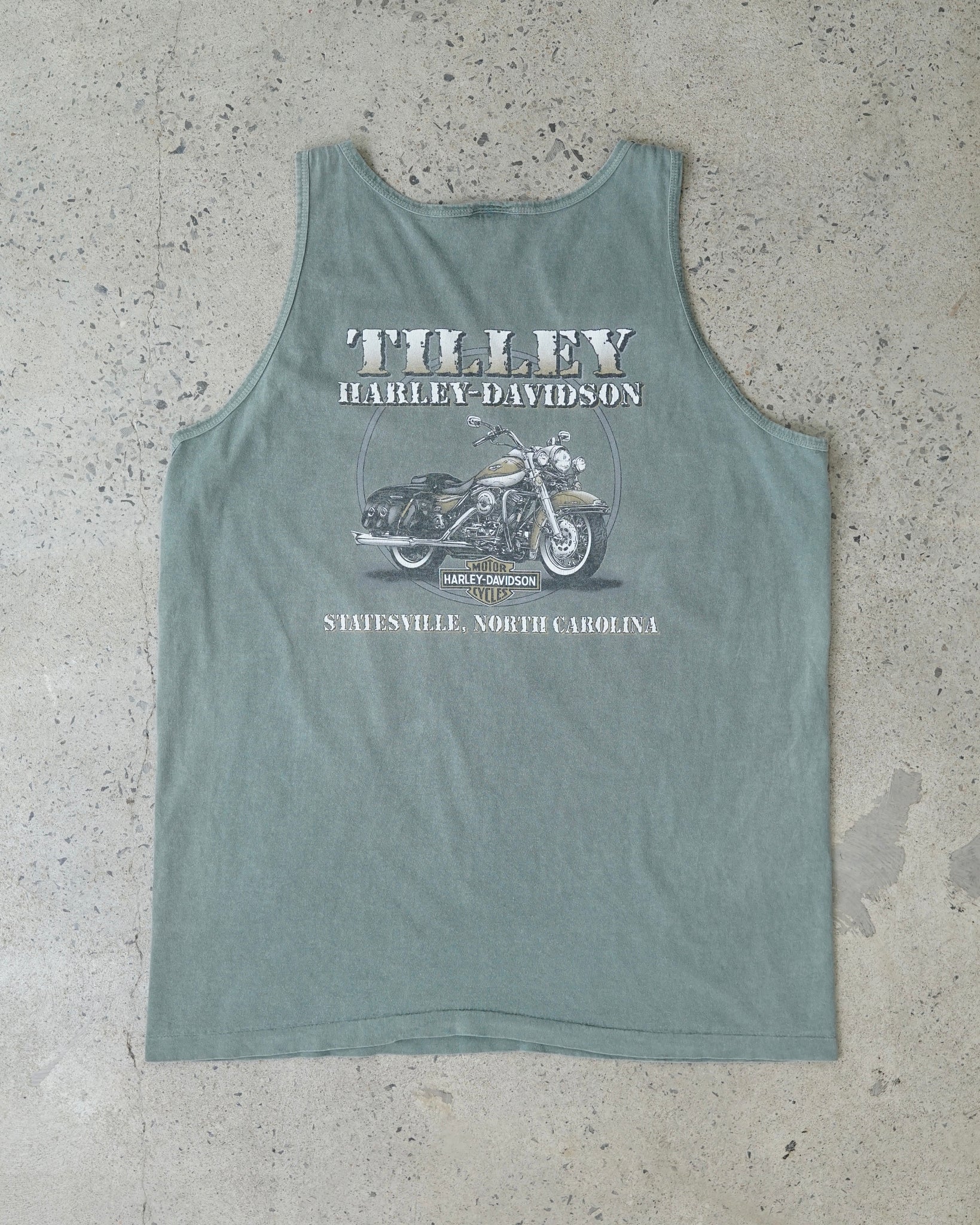 harley davidson statesville north carolina tank top