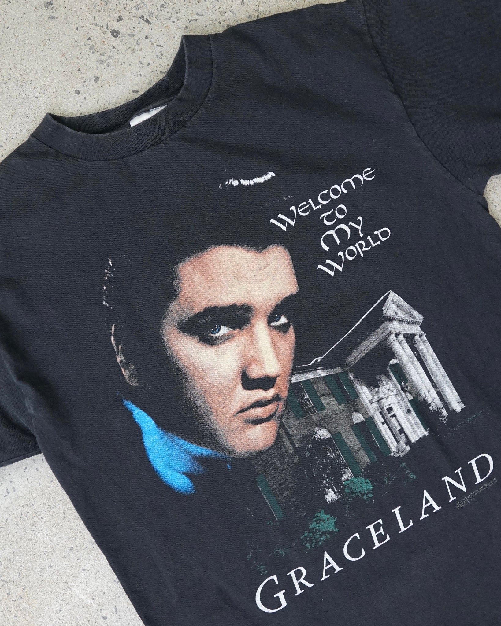 elvis graceland 1995 t-shirt