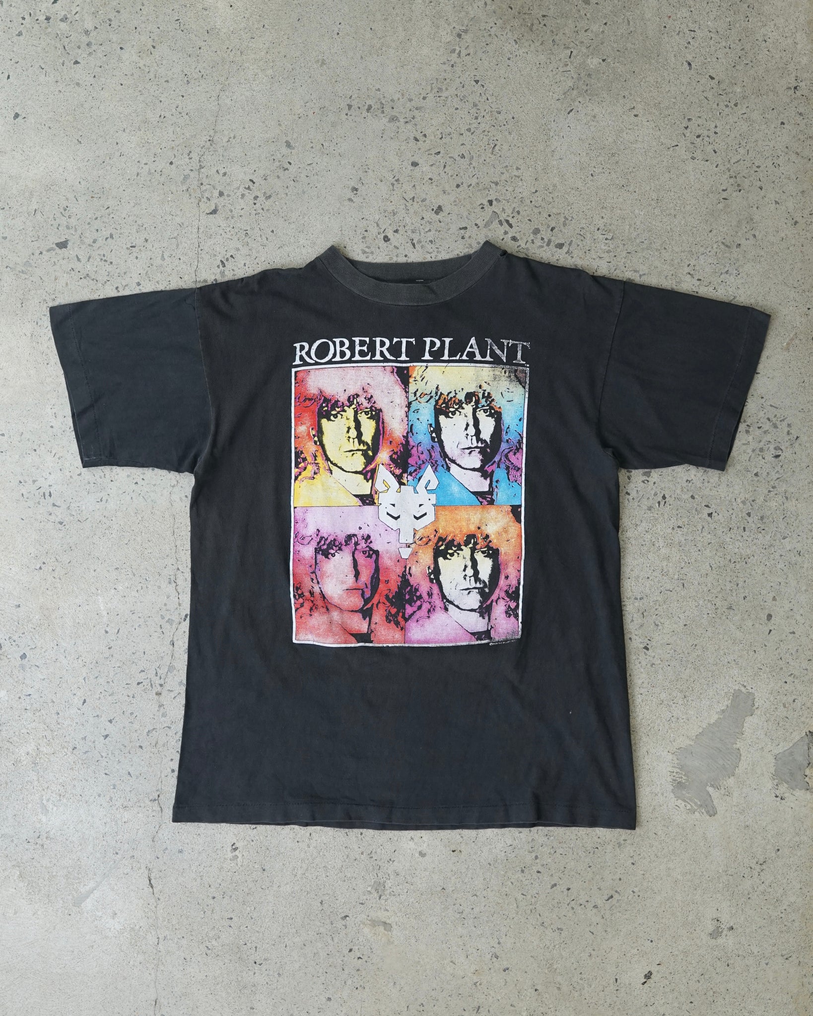 robert plant manic nirvana tour t-shirt