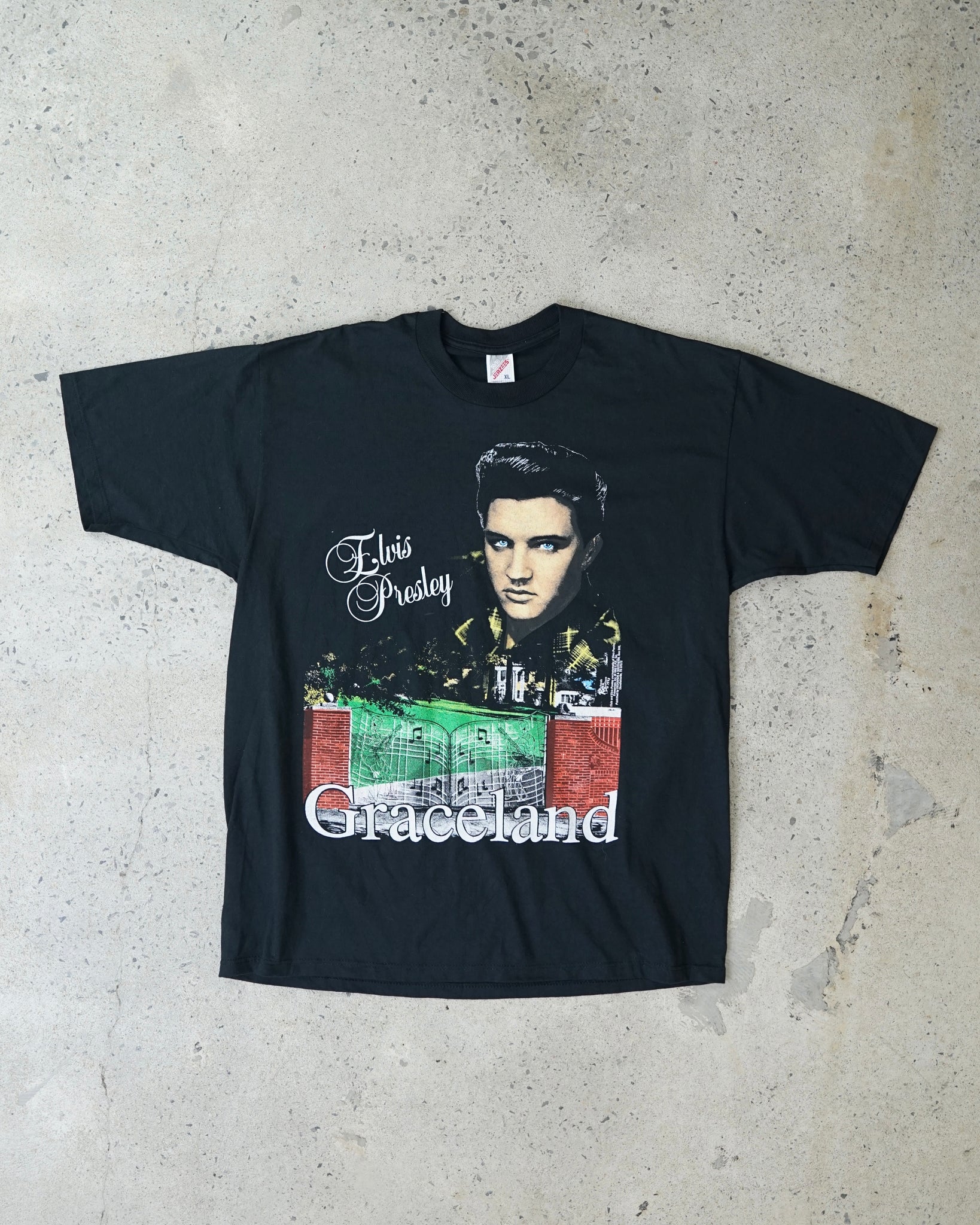 elvis presley graceland t-shirt