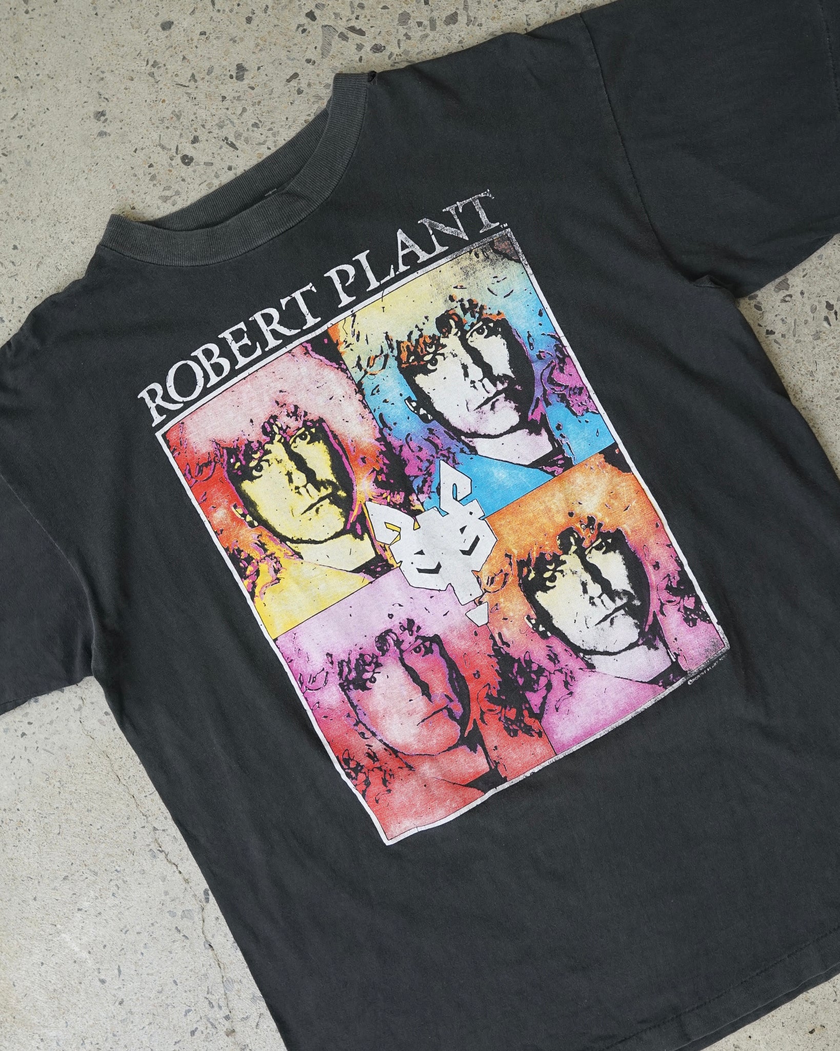 robert plant manic nirvana tour t-shirt