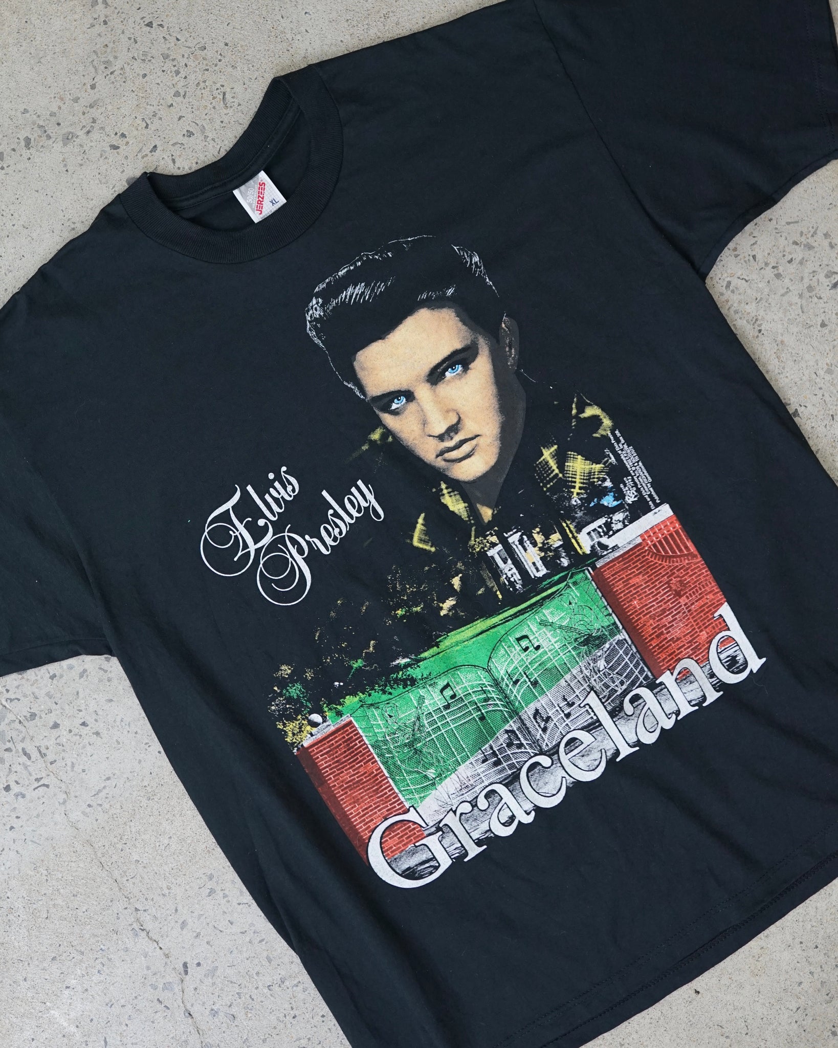 elvis presley graceland t-shirt