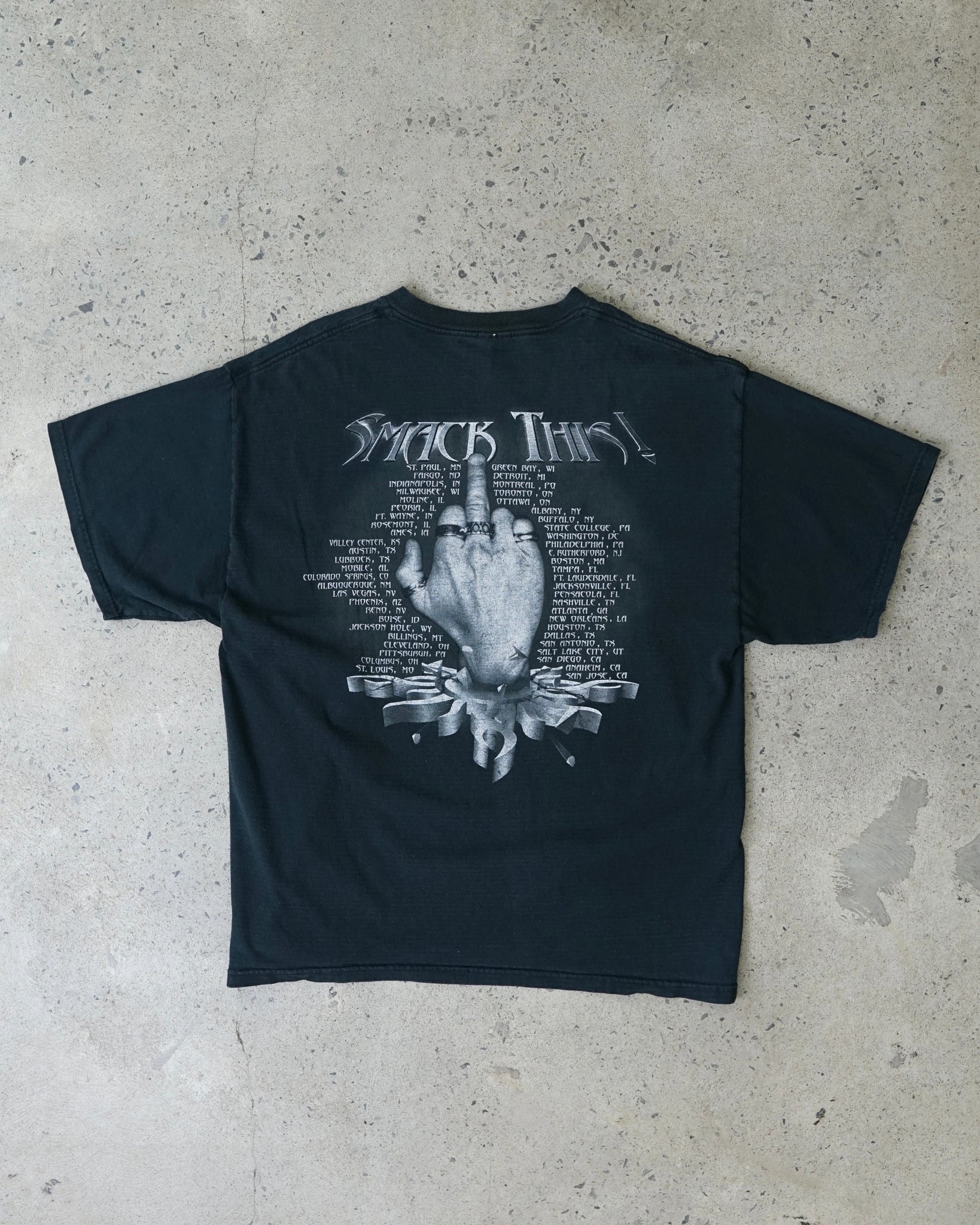god smack smack this tour 2003 t-shirt