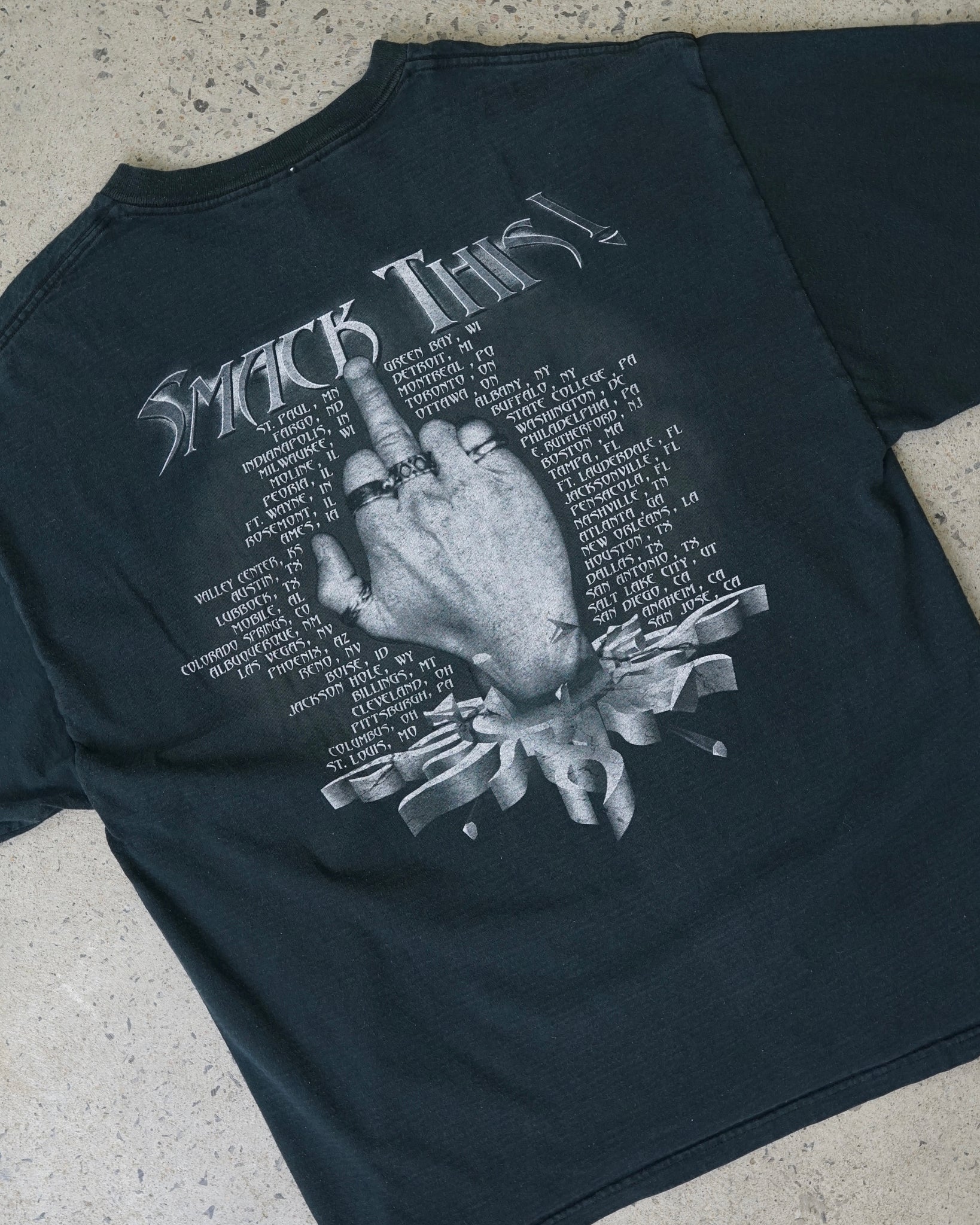 god smack smack this tour 2003 t-shirt