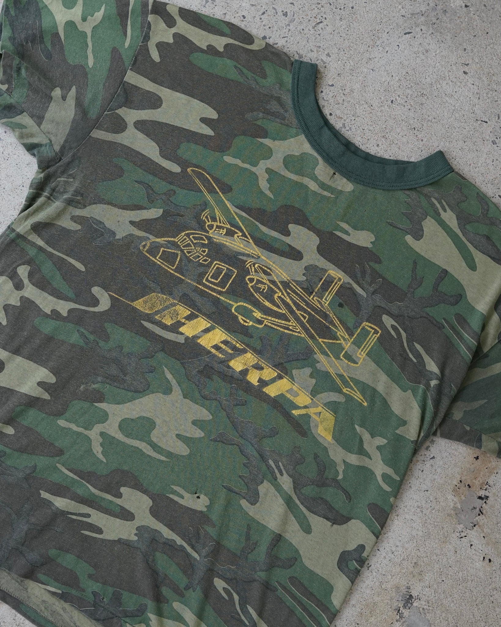 sherpa camo t-shirt