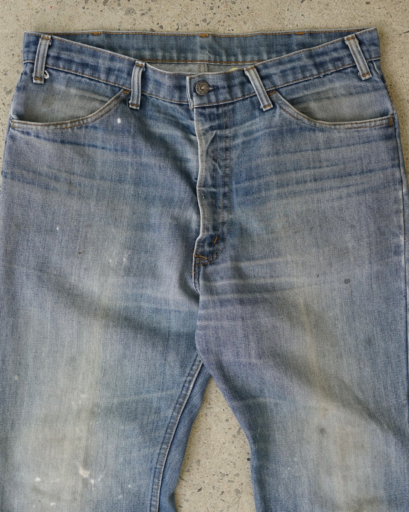 levi's orange tab flared jeans