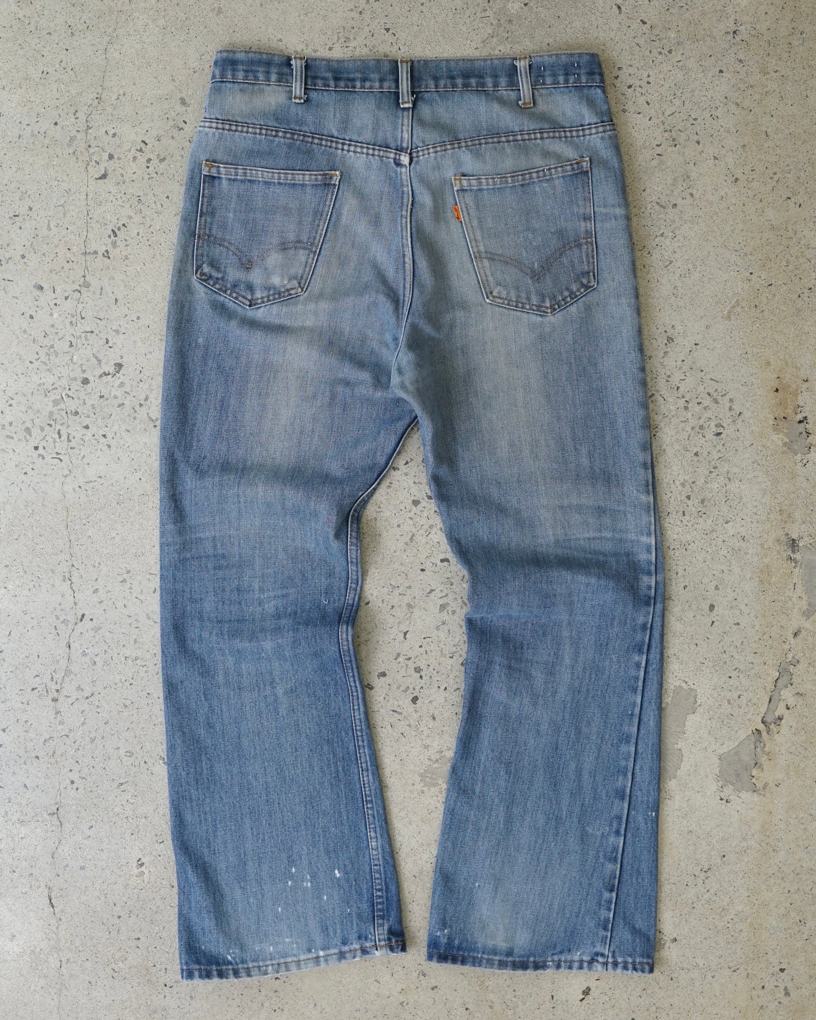levi's orange tab flared jeans