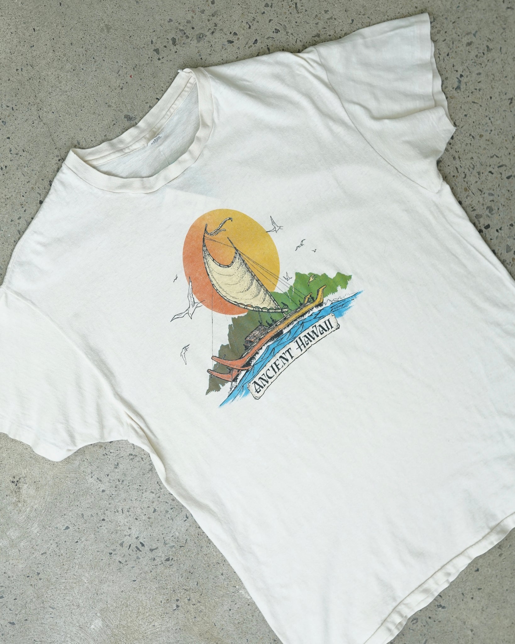 ancient hawaii 1980 t-shirt