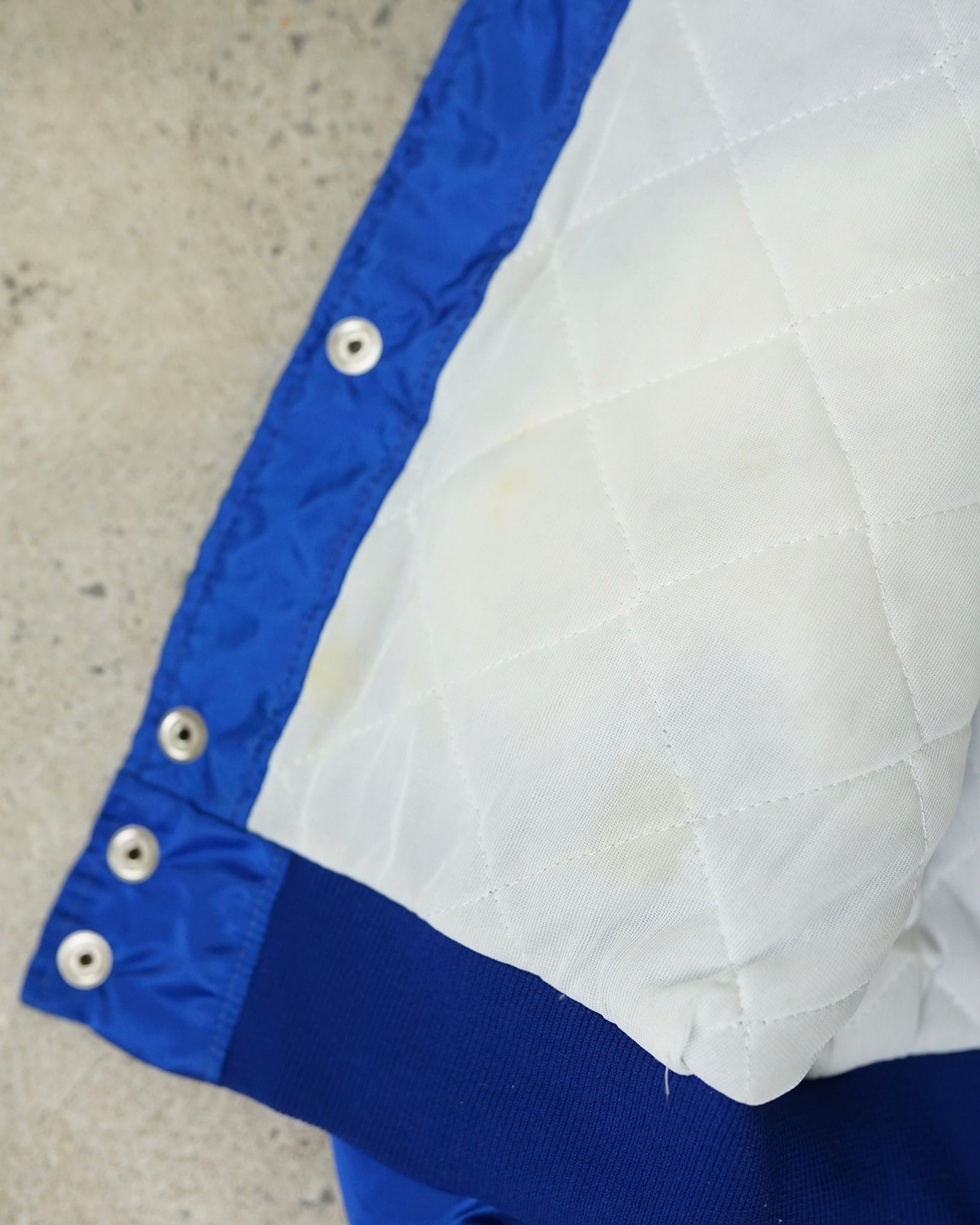 new york islanders hockey nhl satin bomber jacket