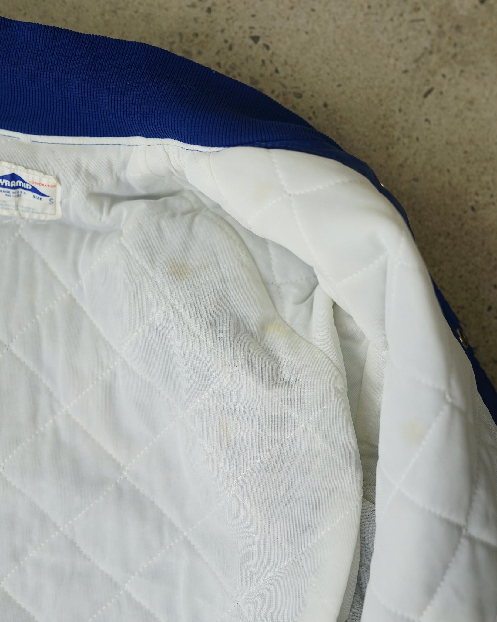 new york islanders hockey nhl satin bomber jacket