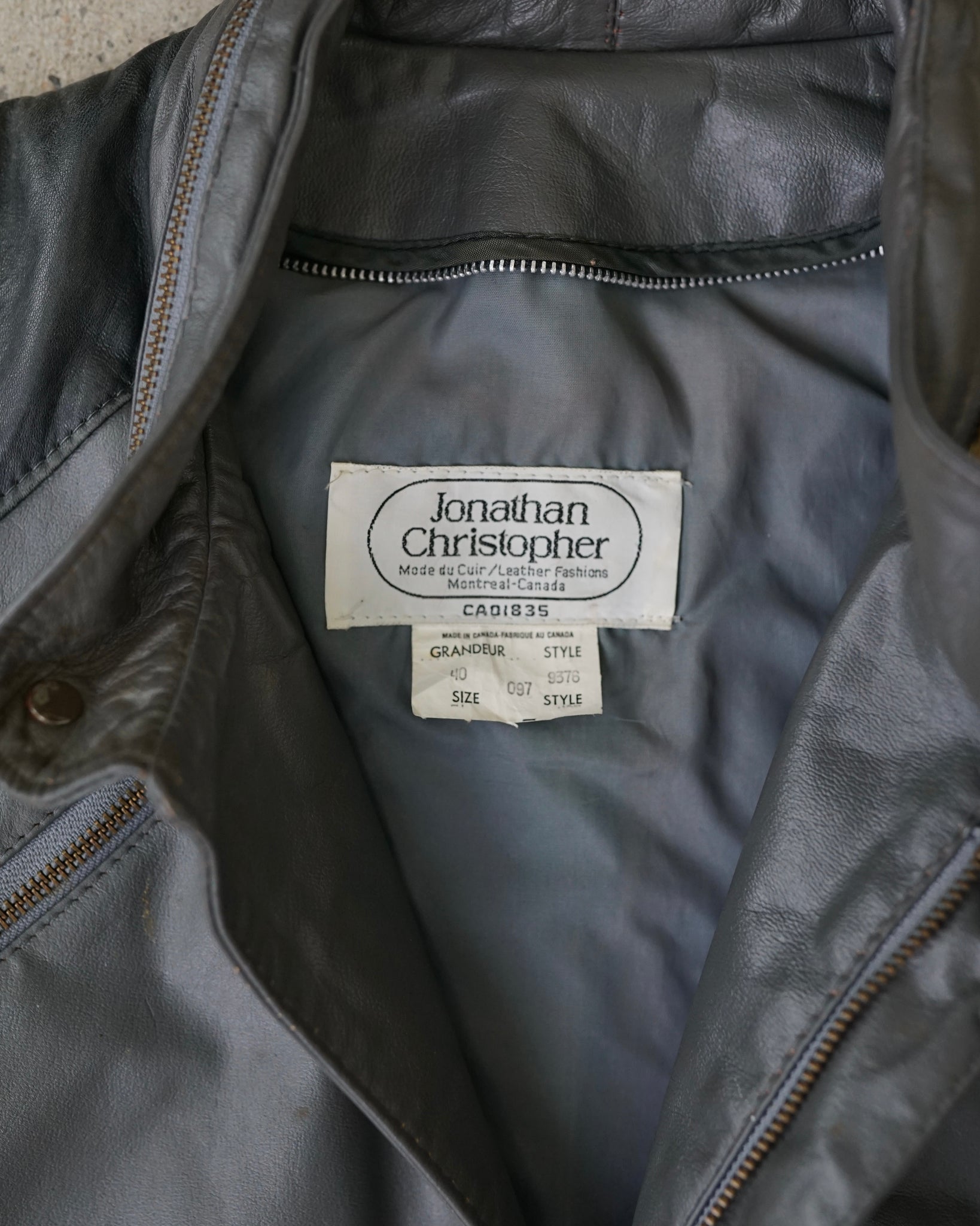 jonathan christopher leather jacket