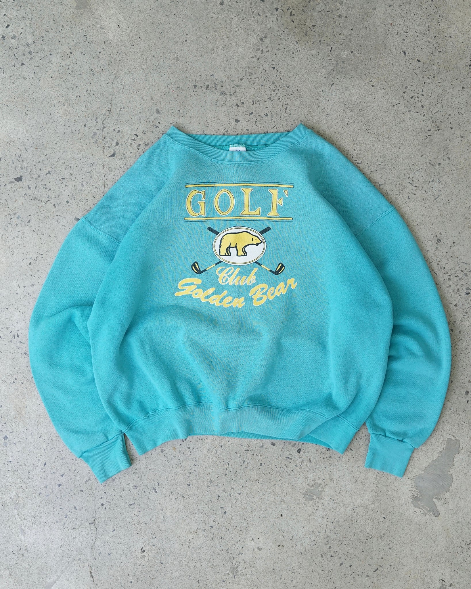 golf club golden bear crewneck