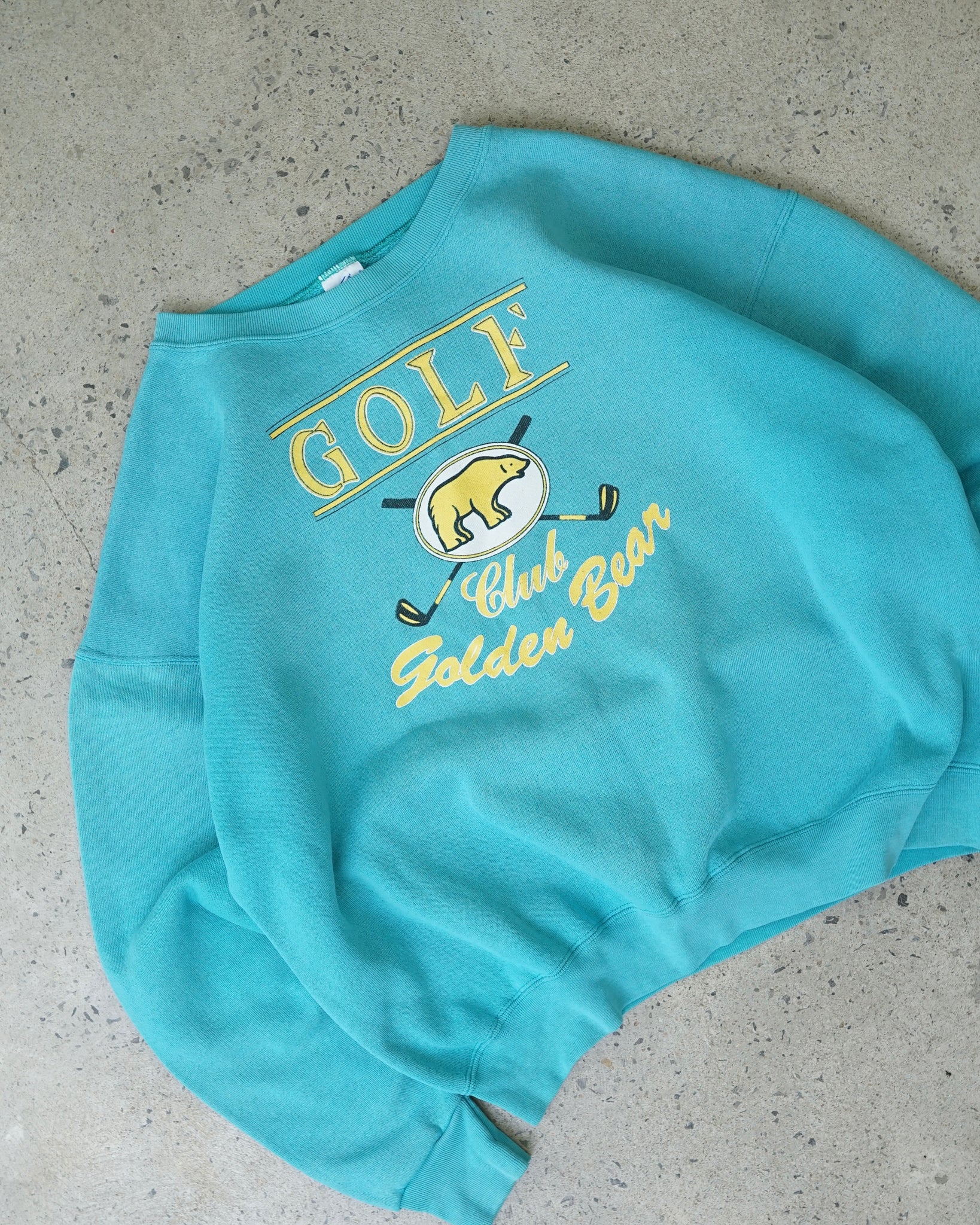 golf club golden bear crewneck