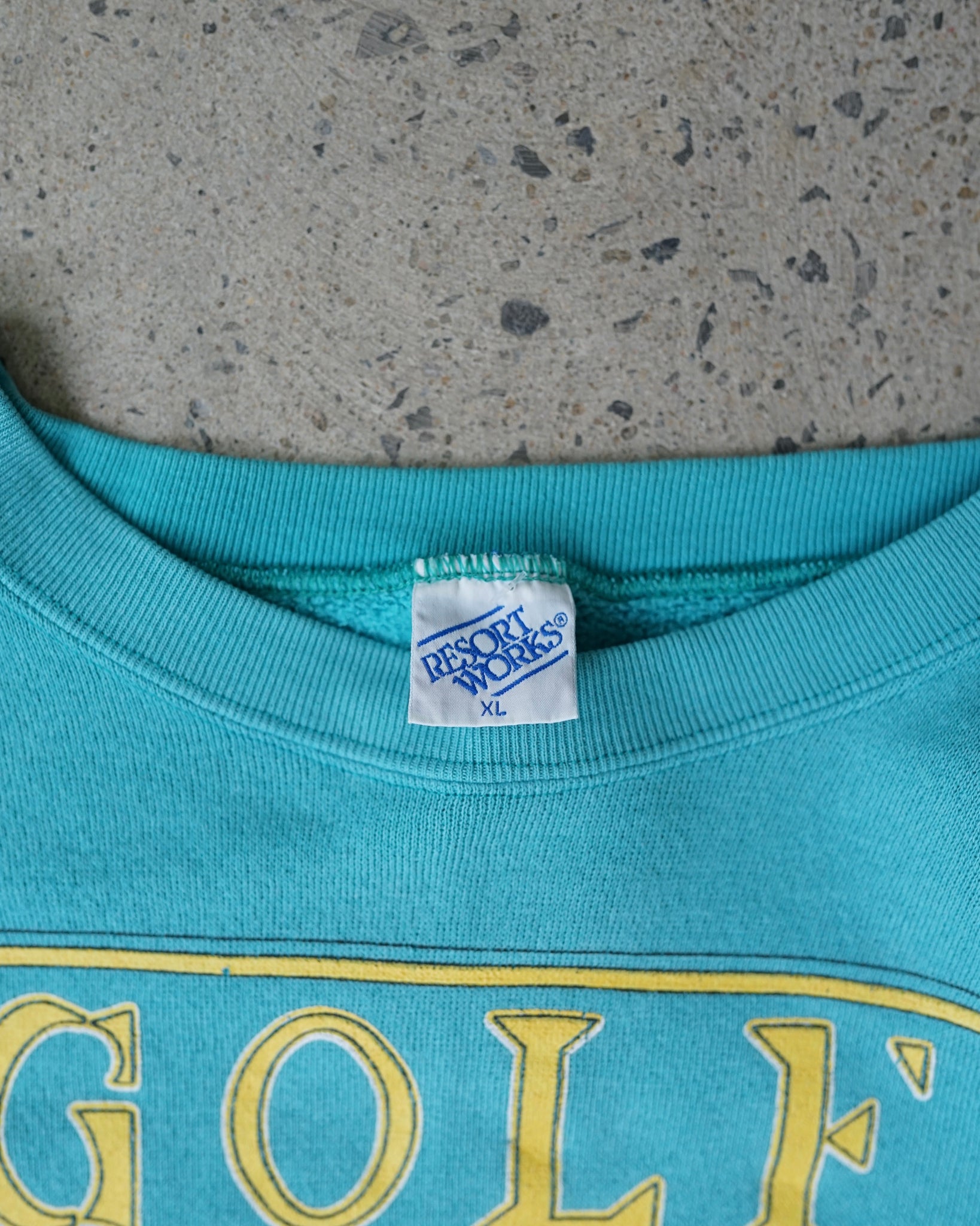 golf club golden bear crewneck