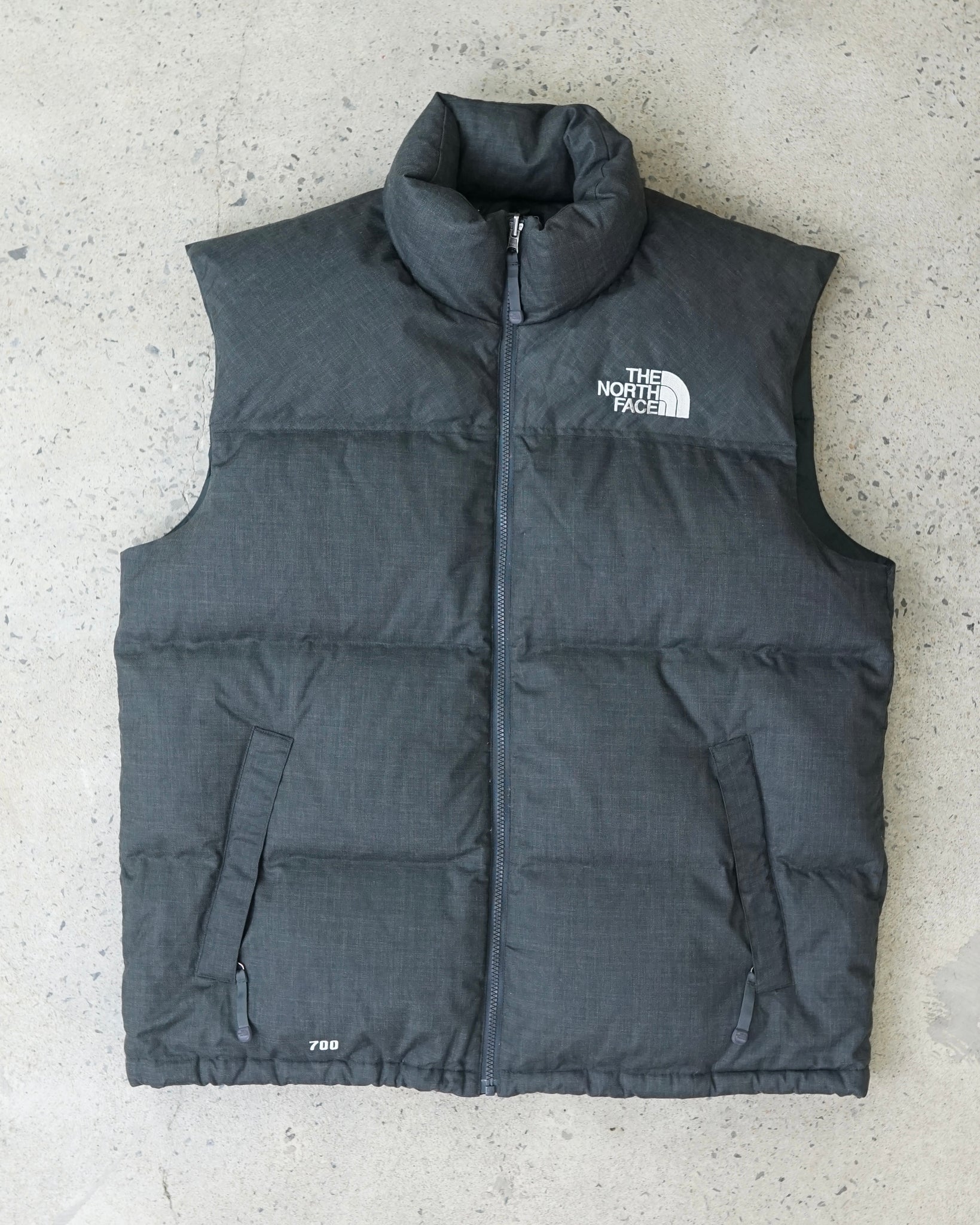 the north face puffer vest