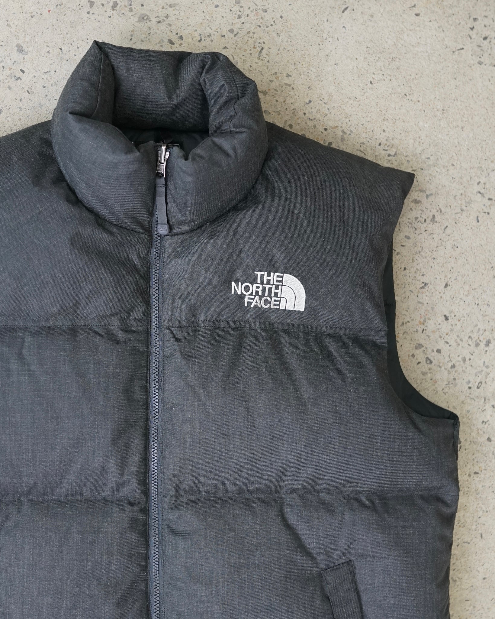 the north face puffer vest