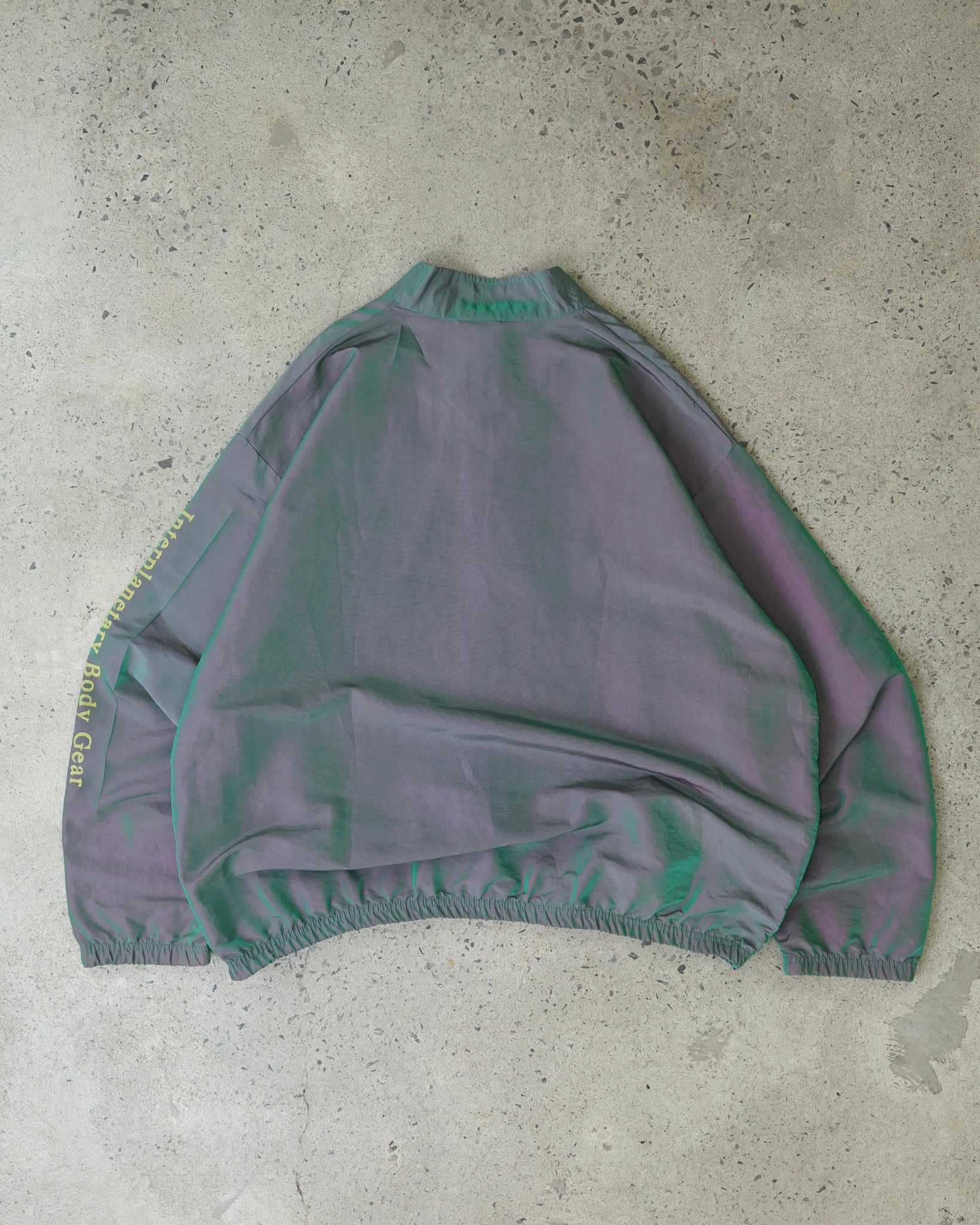 surf style 1/2 zip windbreaker