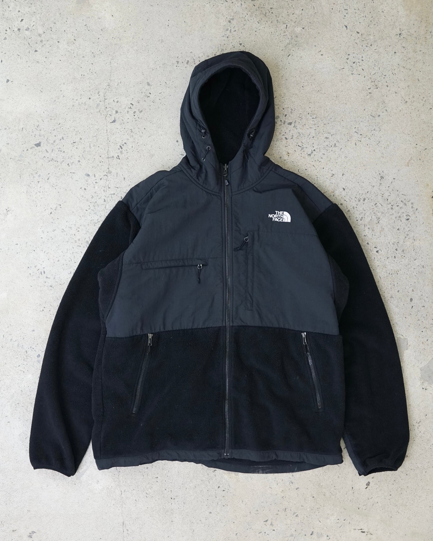 the north face denali fleece hoodie