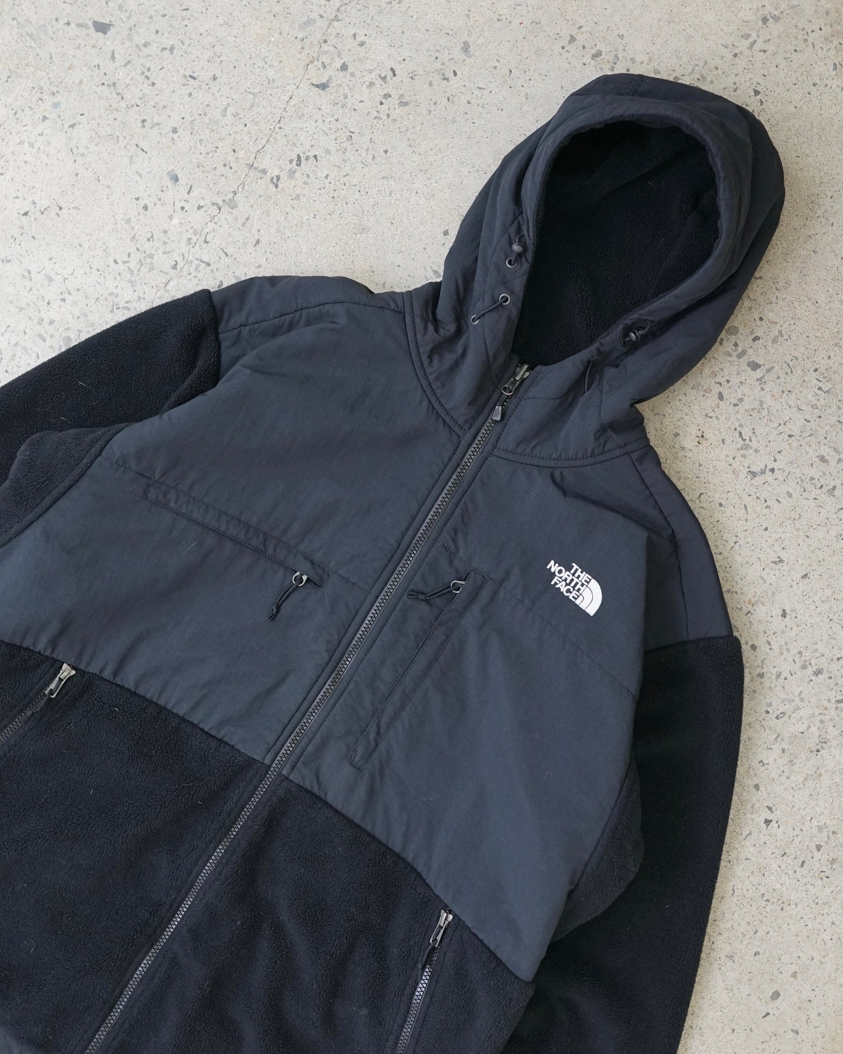 the north face denali fleece hoodie