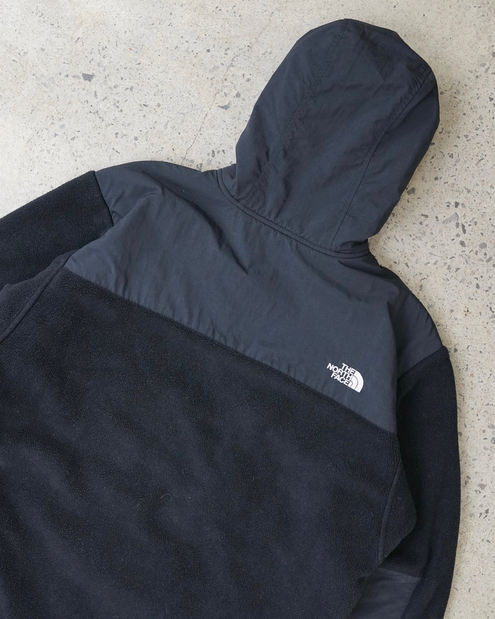 the north face denali fleece hoodie