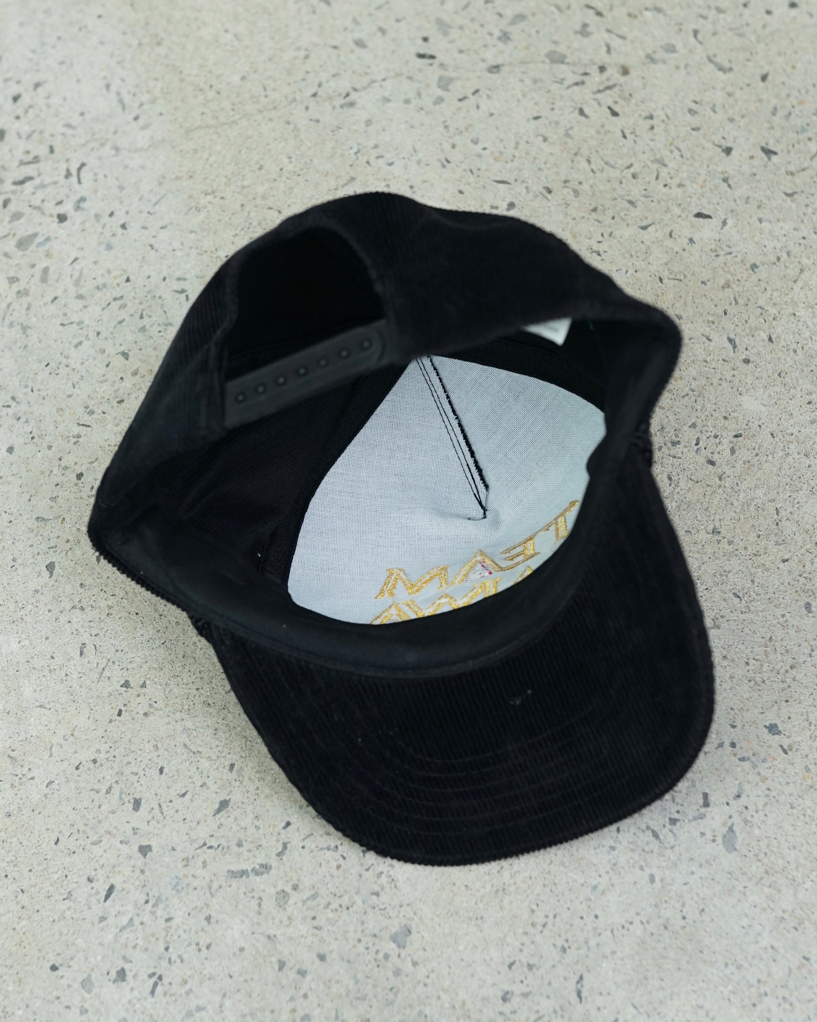 team daiwa corduroy snapback hat