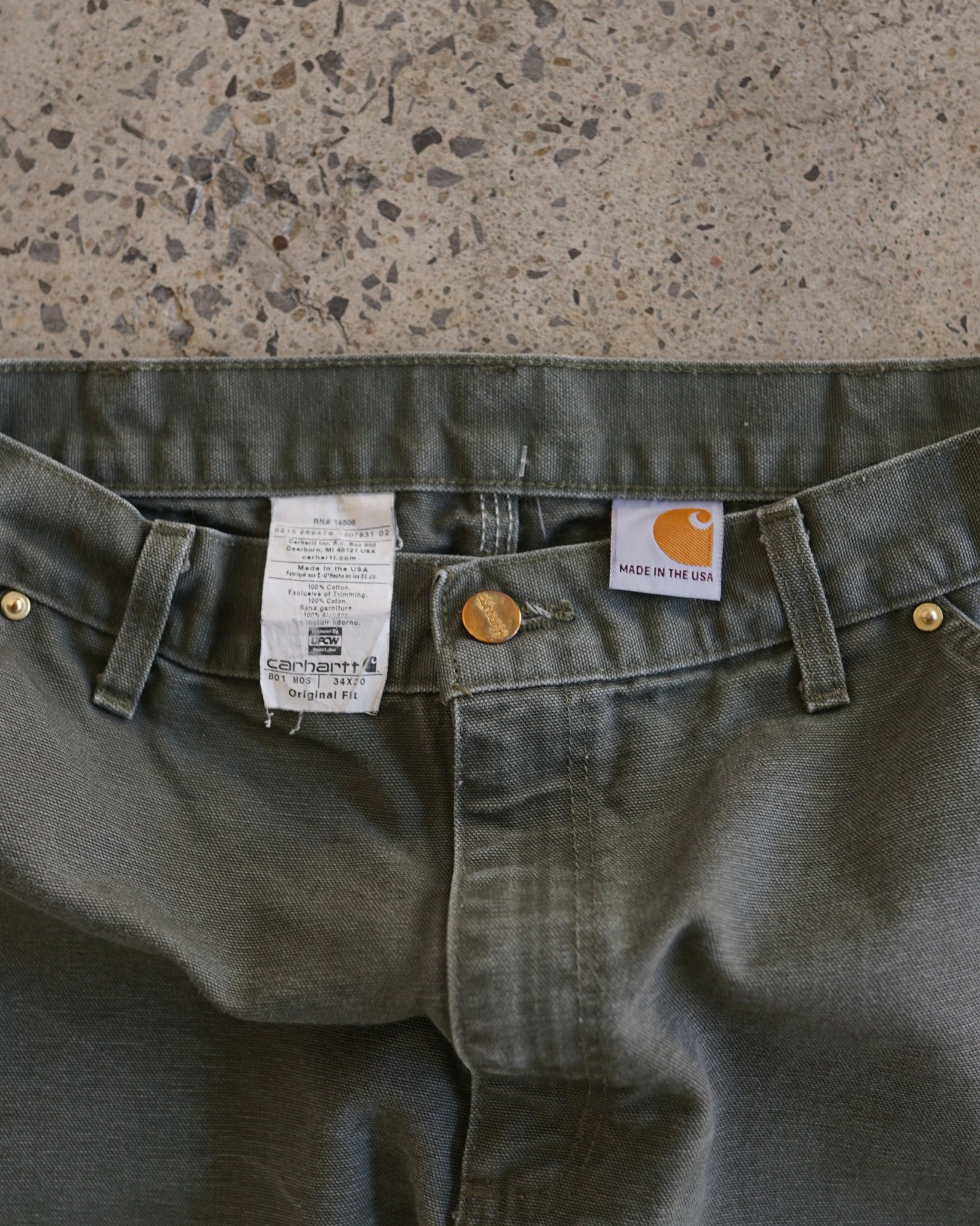 carhartt double knees carpenter pants