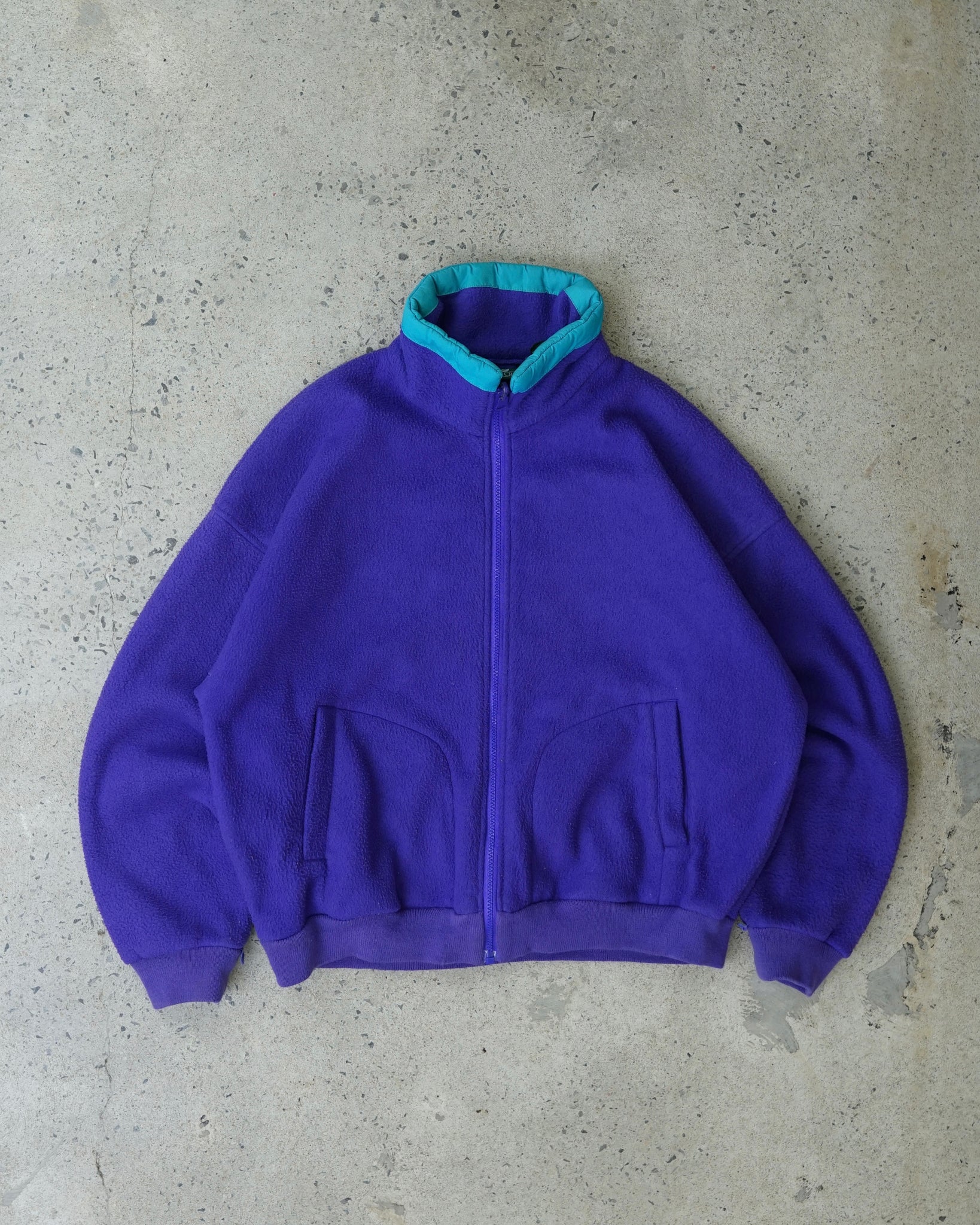 cabin creek zip-up fleece sweater