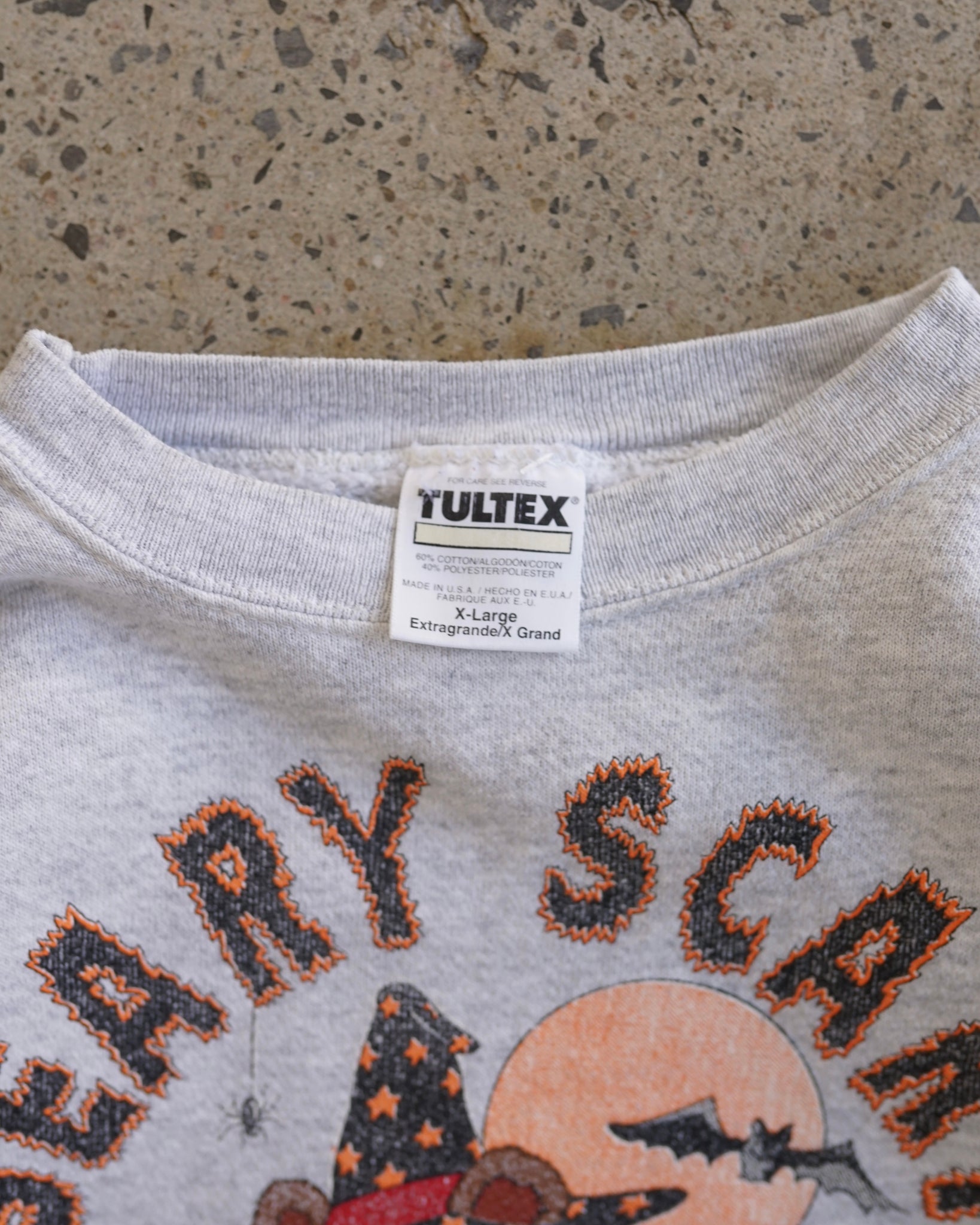 beary scary halloween crewneck