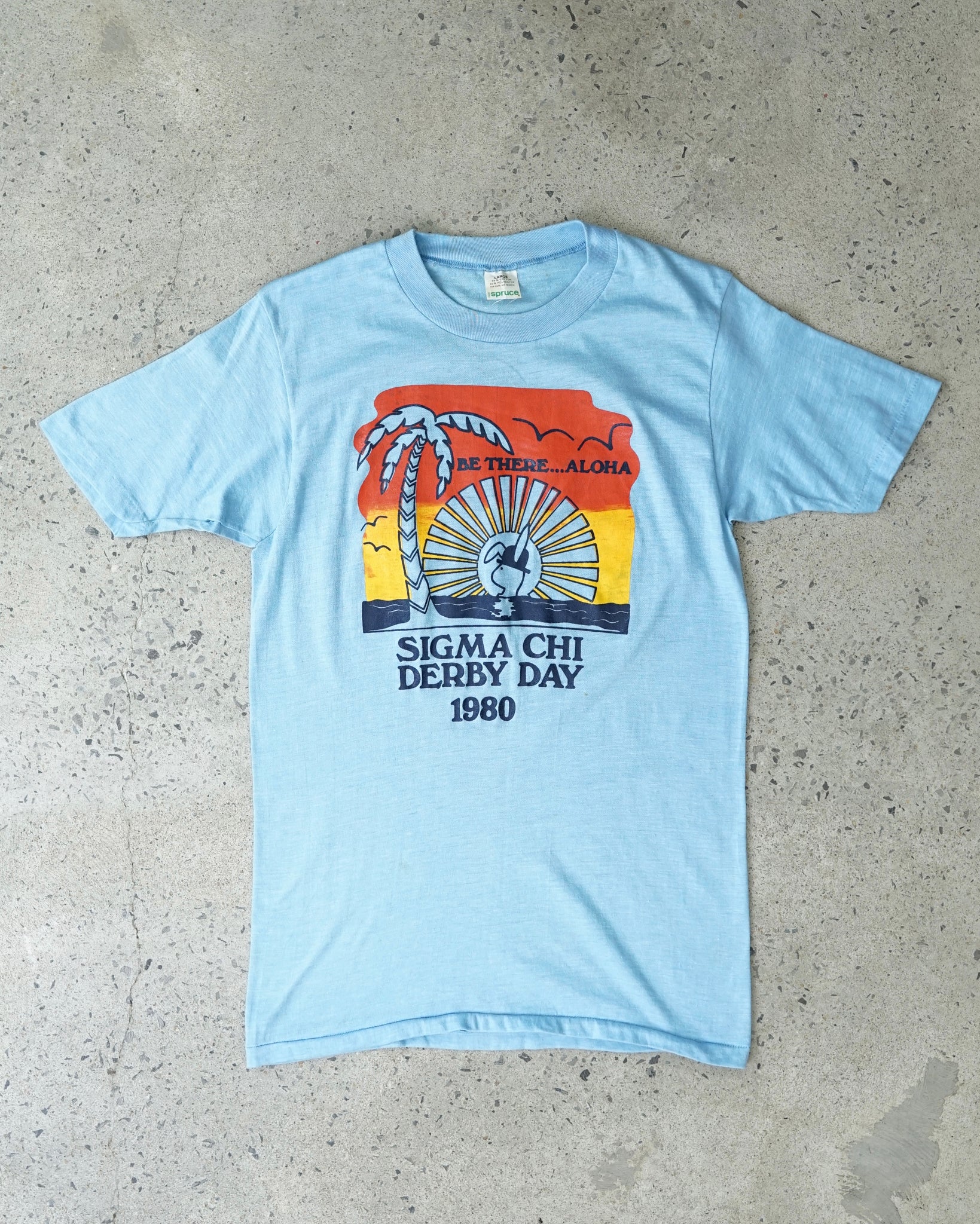 sigma chi derby day 1980 t-shirt