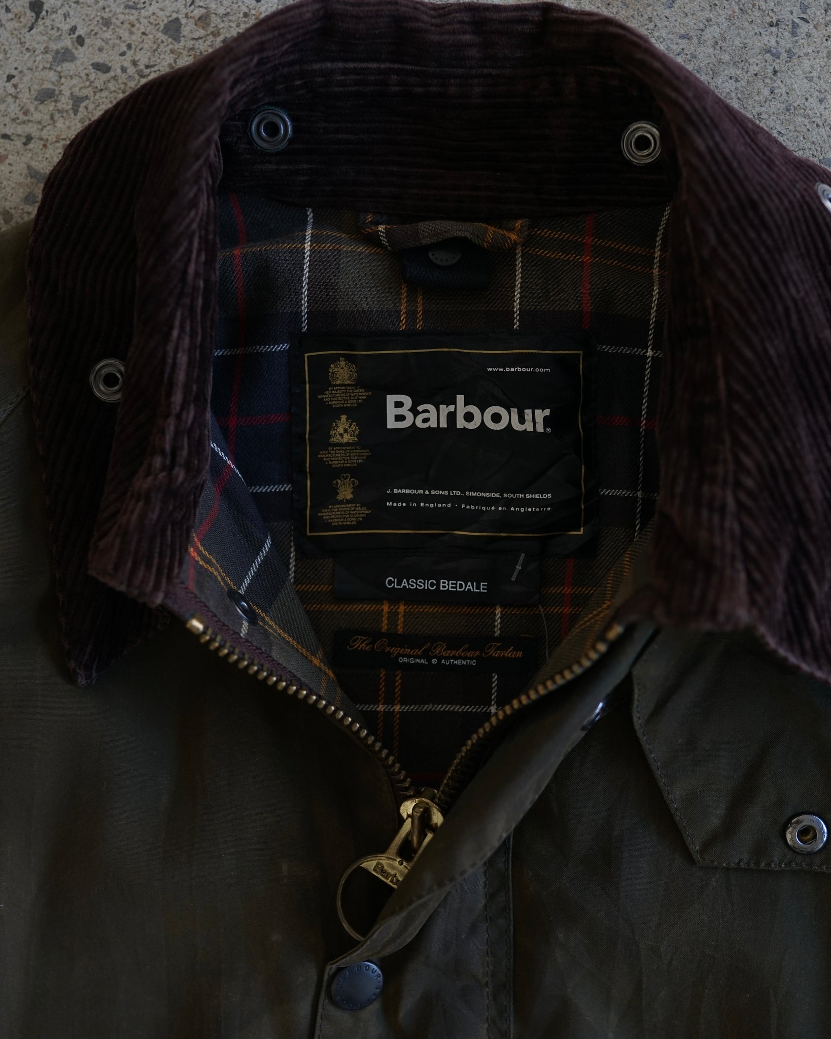 barbour classic bedale jacket