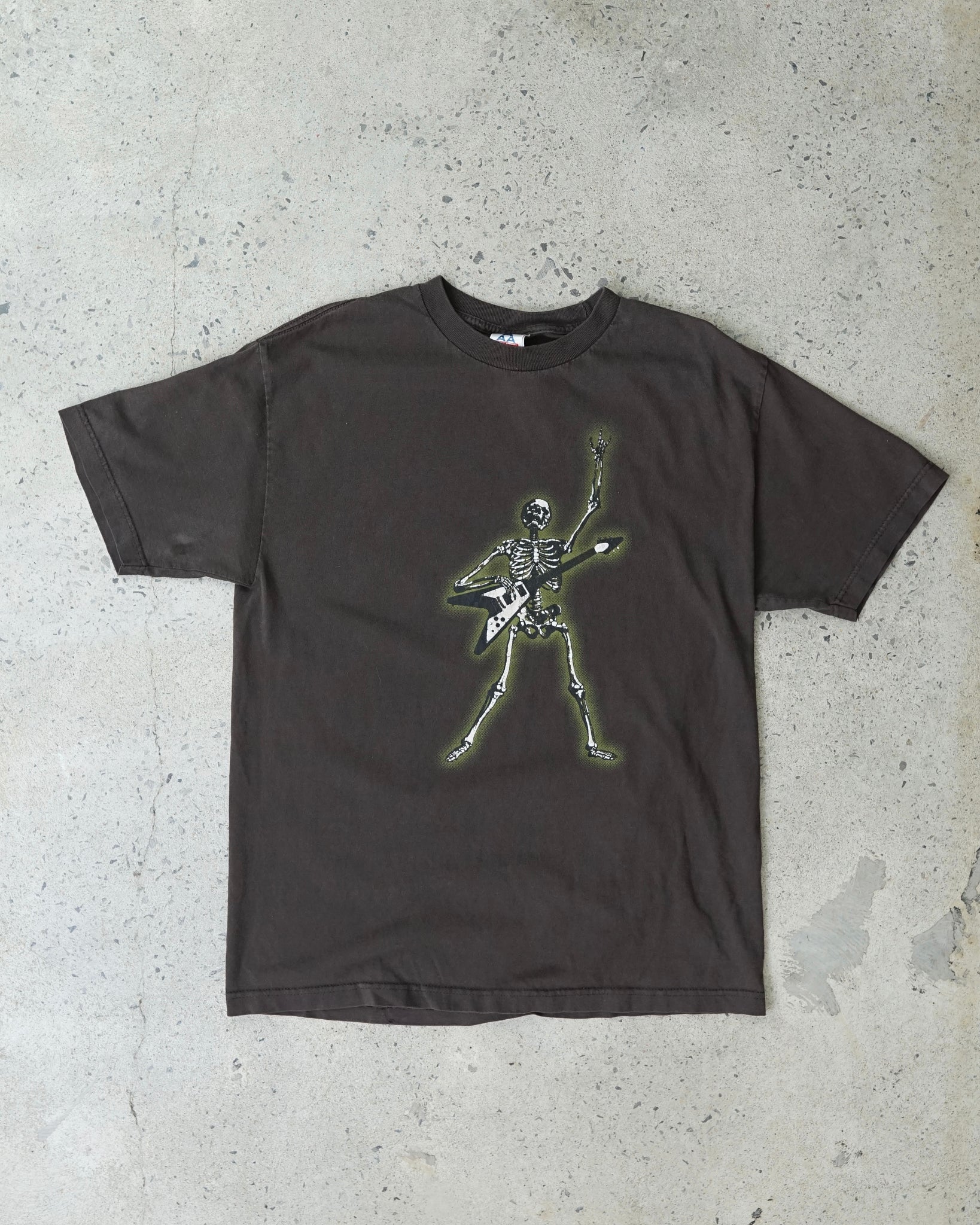 skeleton glow in the dark t-shirt