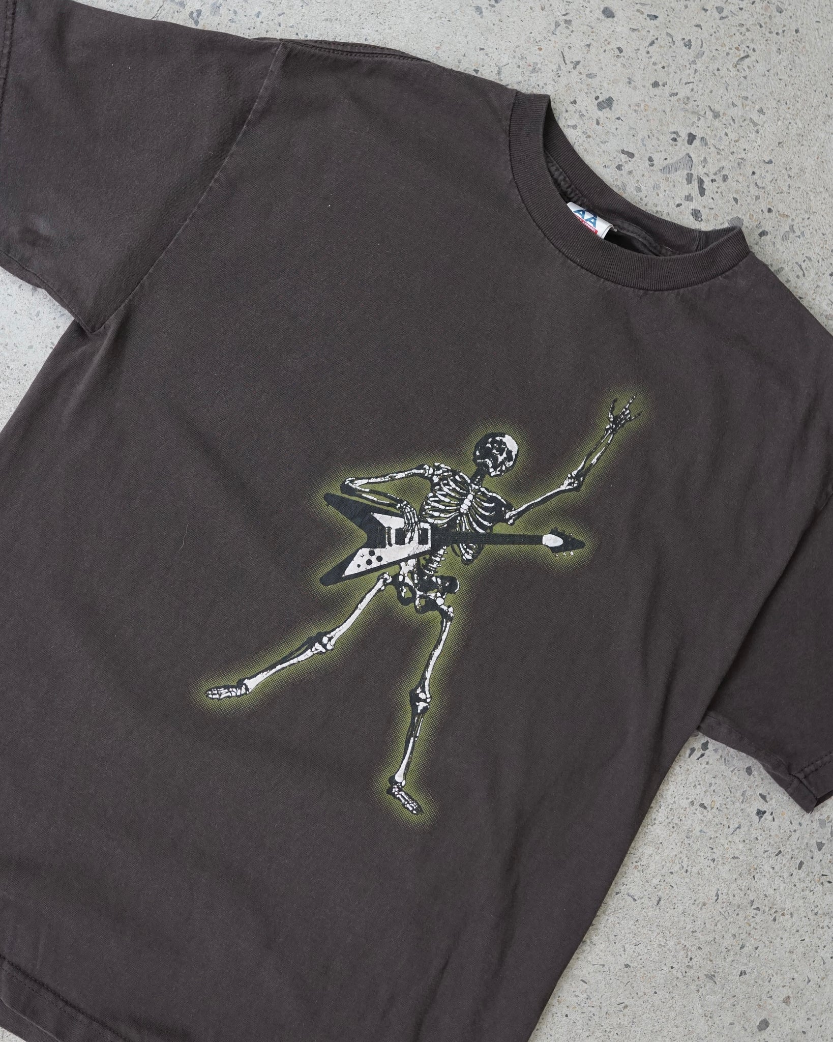 skeleton glow in the dark t-shirt