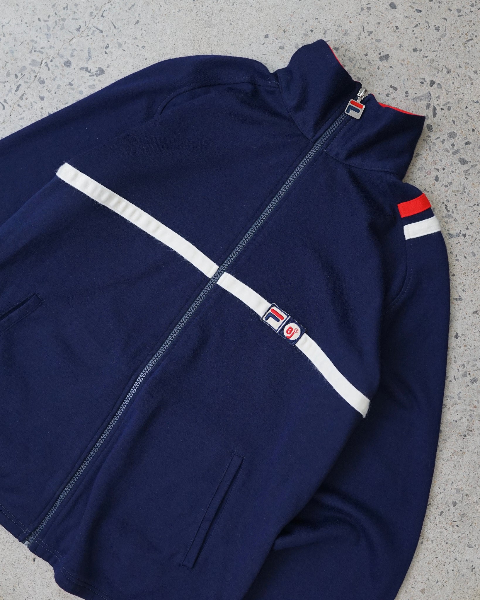 fila bjorn borg zip-up sweater