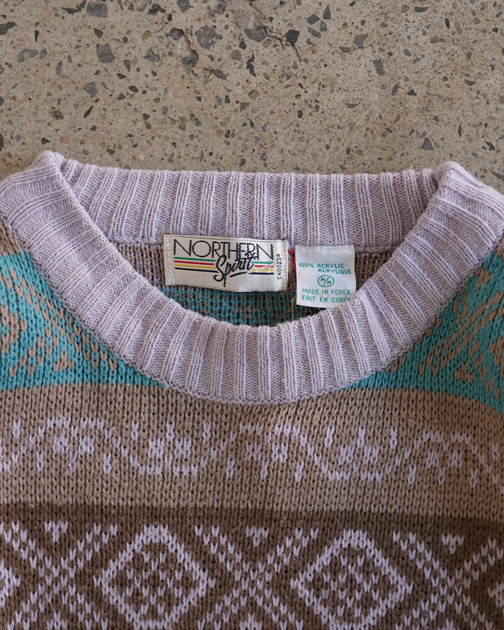 nothern spirit knit sweater