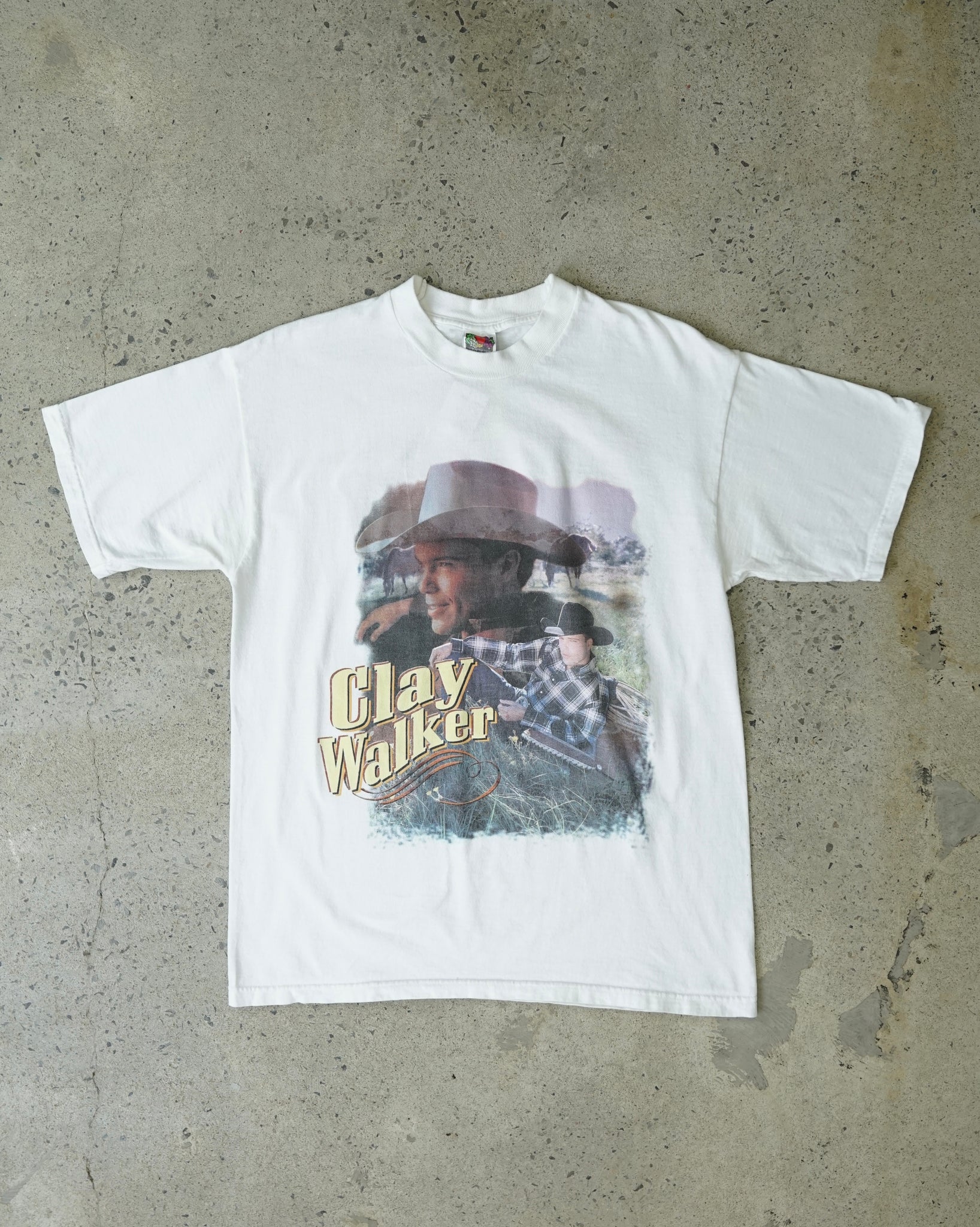 clay walker tour t-shirt