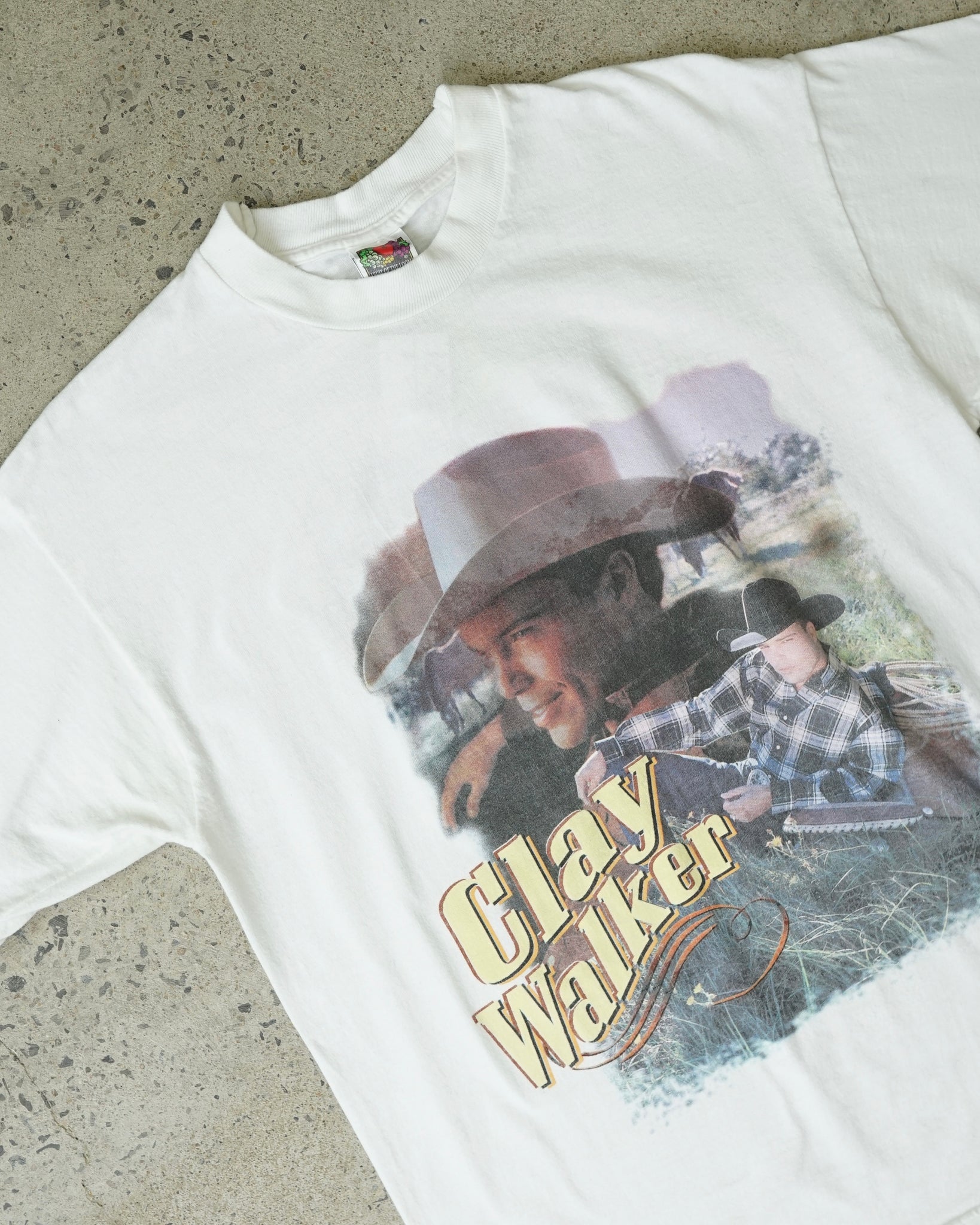 clay walker tour t-shirt