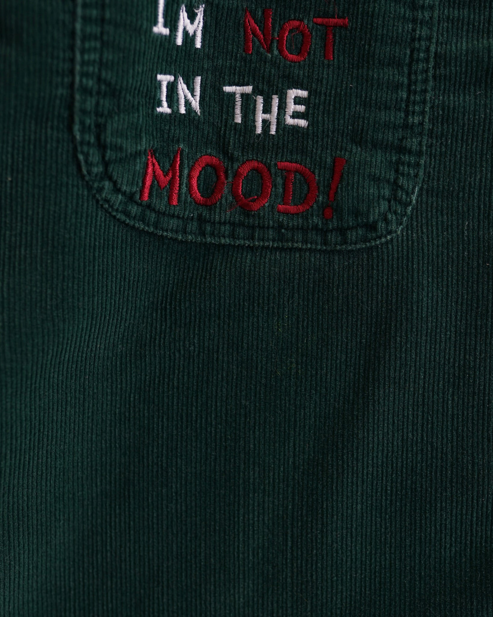 betty boop corduroy button-up shirt