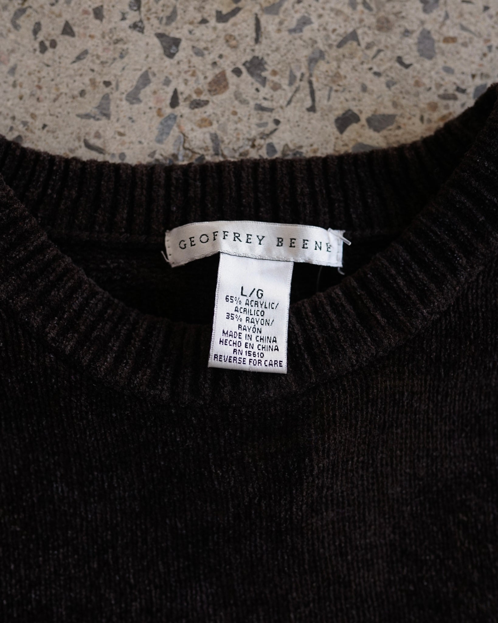 geoffrey beene knit sweater