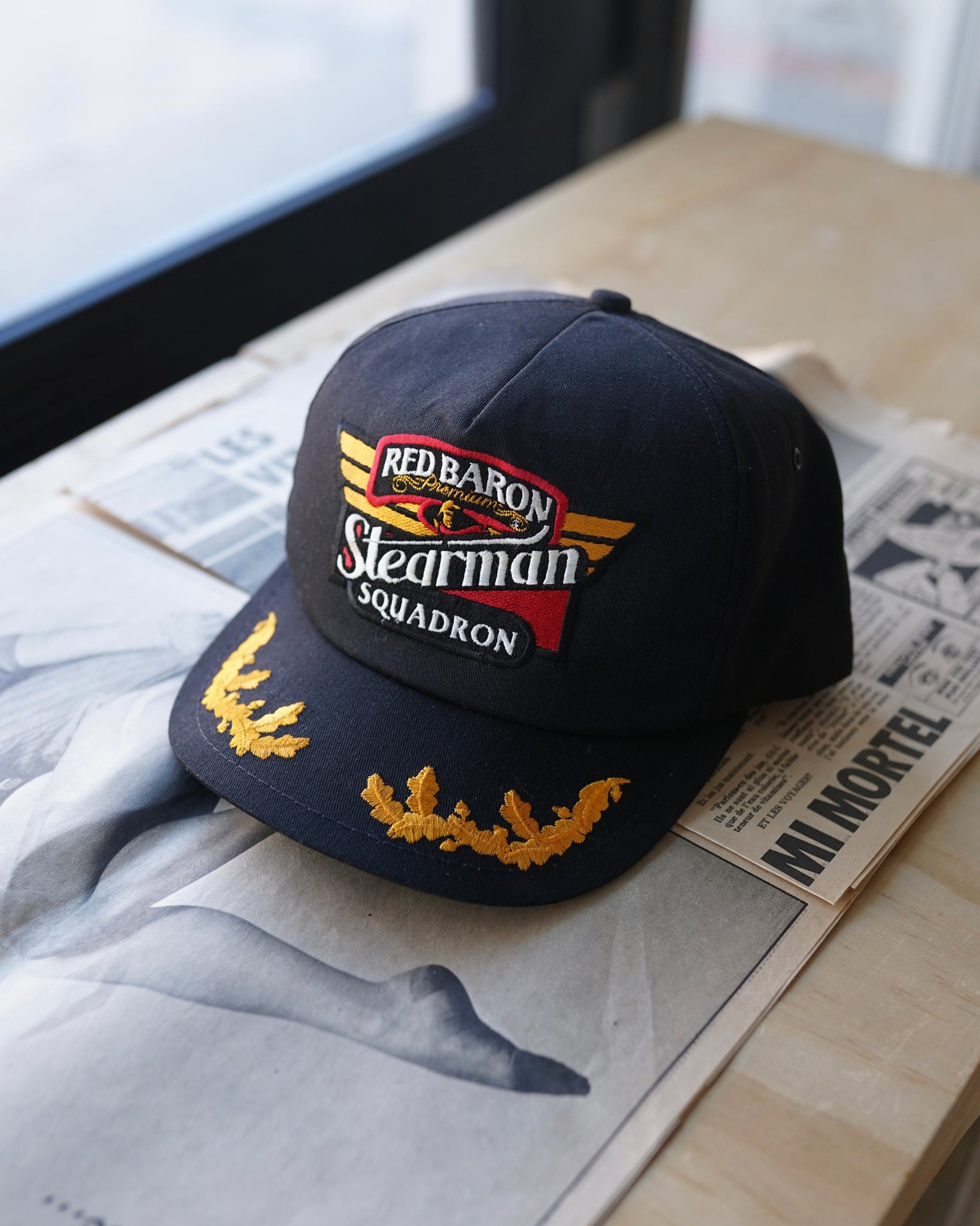 red baron squadron snapback hat