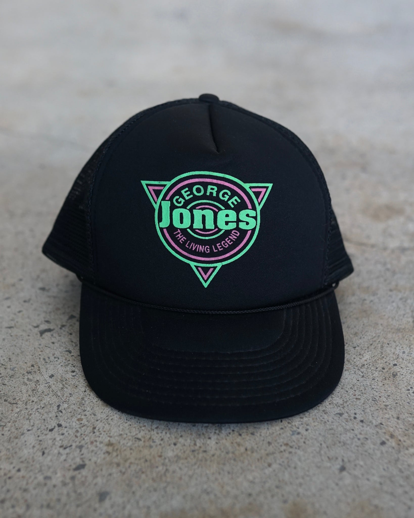 george jones trucker hat