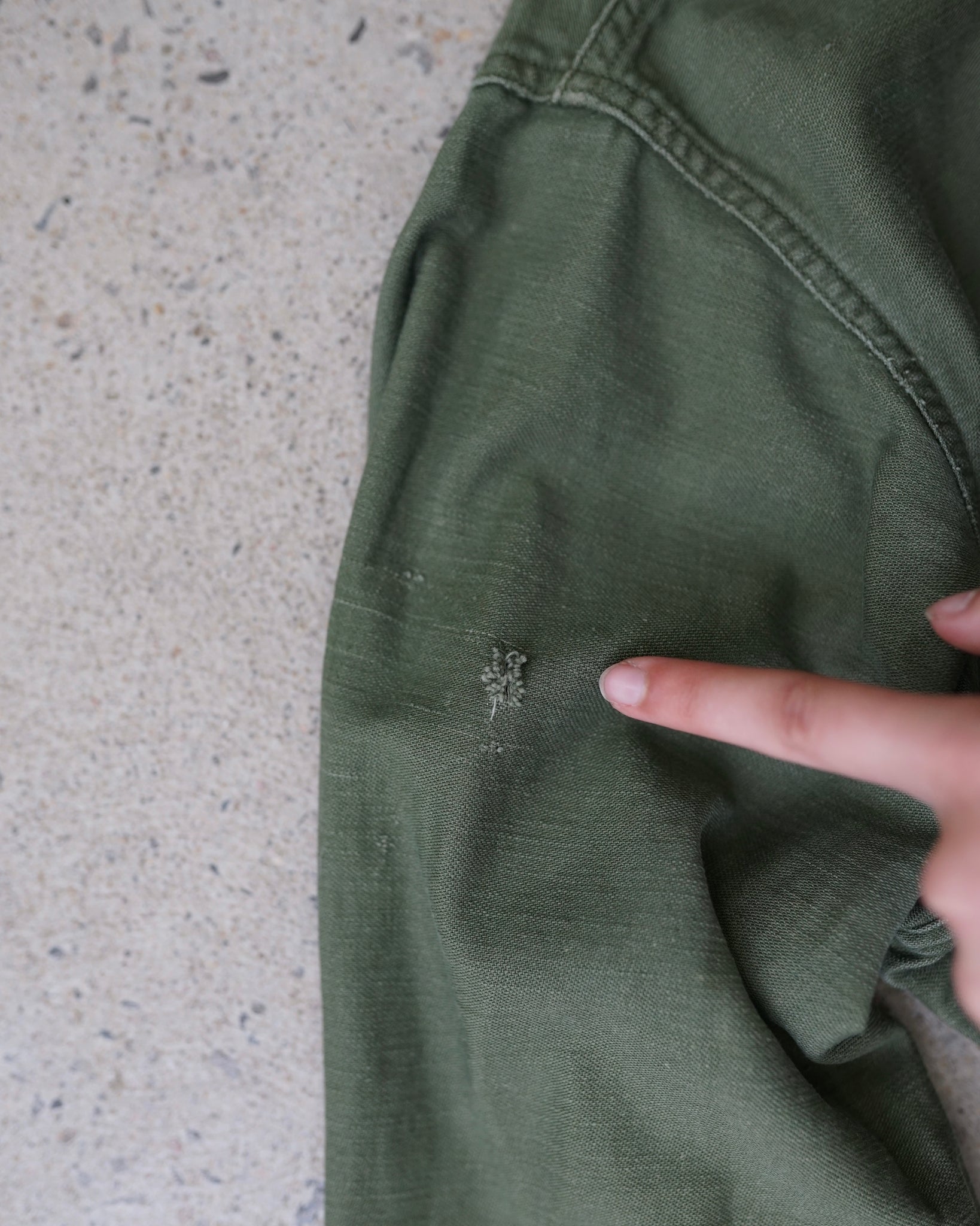 og-107 button-up army shirt