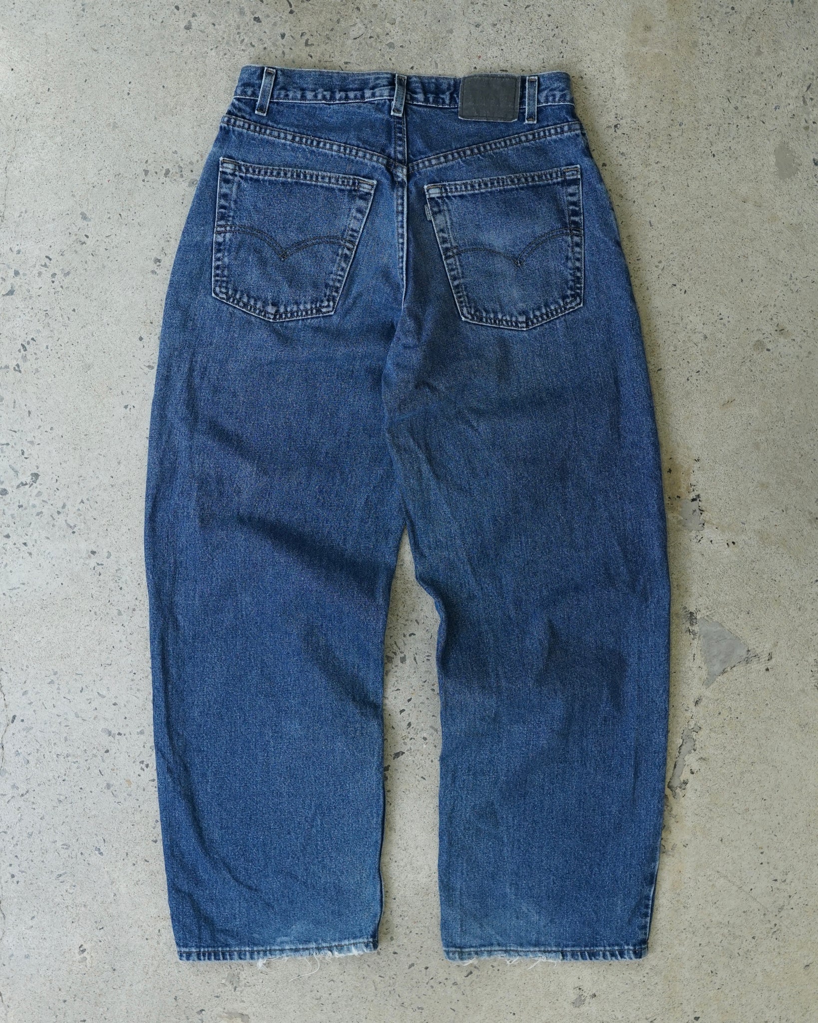 levi's baggy mega wide jeans