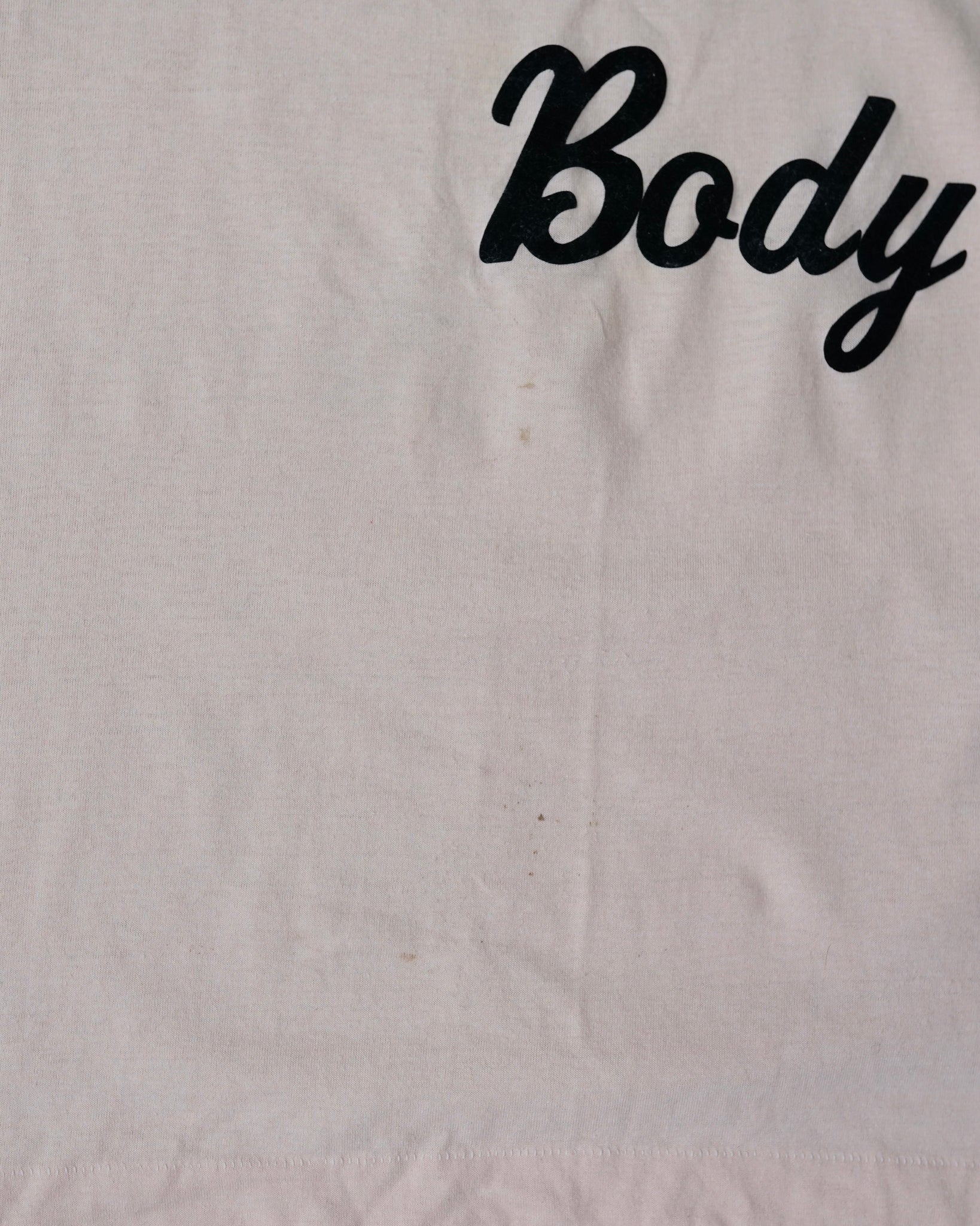 "drug free body" t-shirt