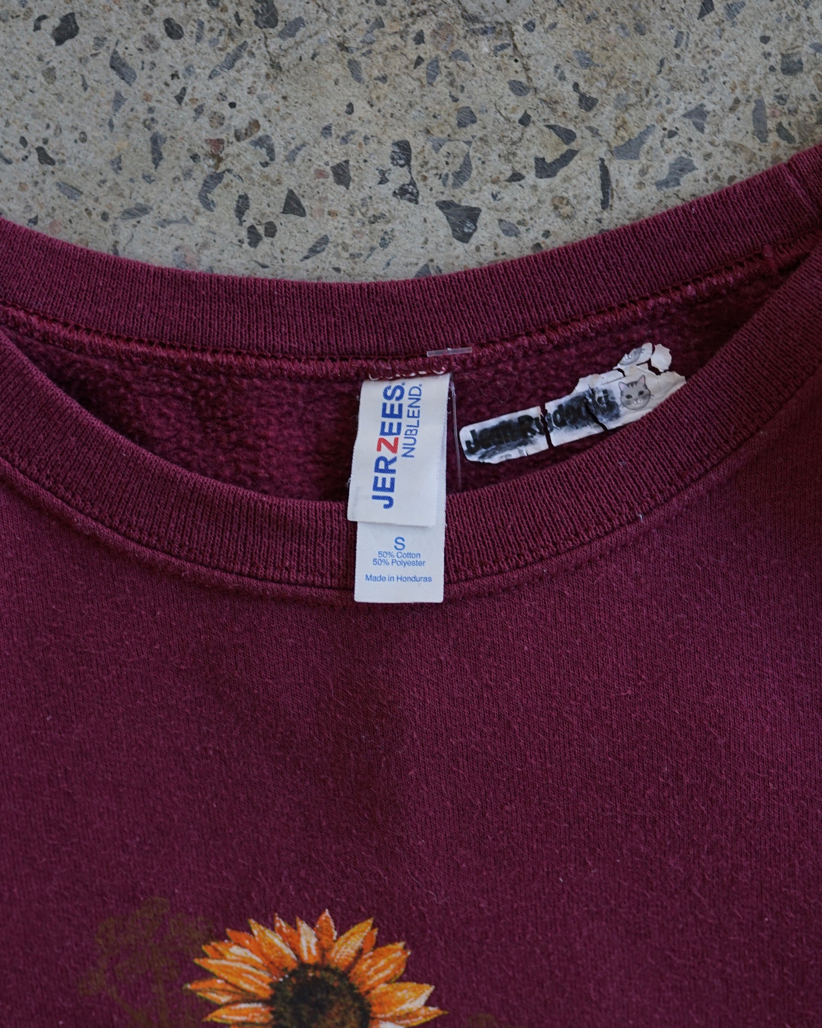 cute cat fall crewneck