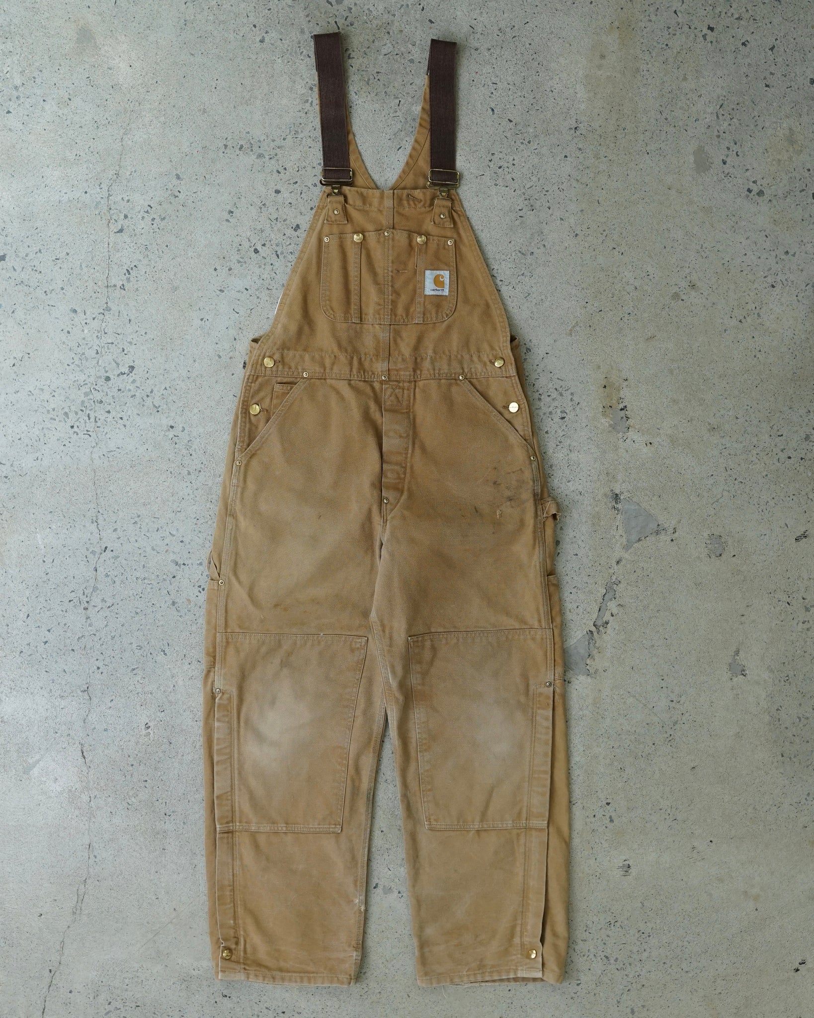 carhartt double knees overalls