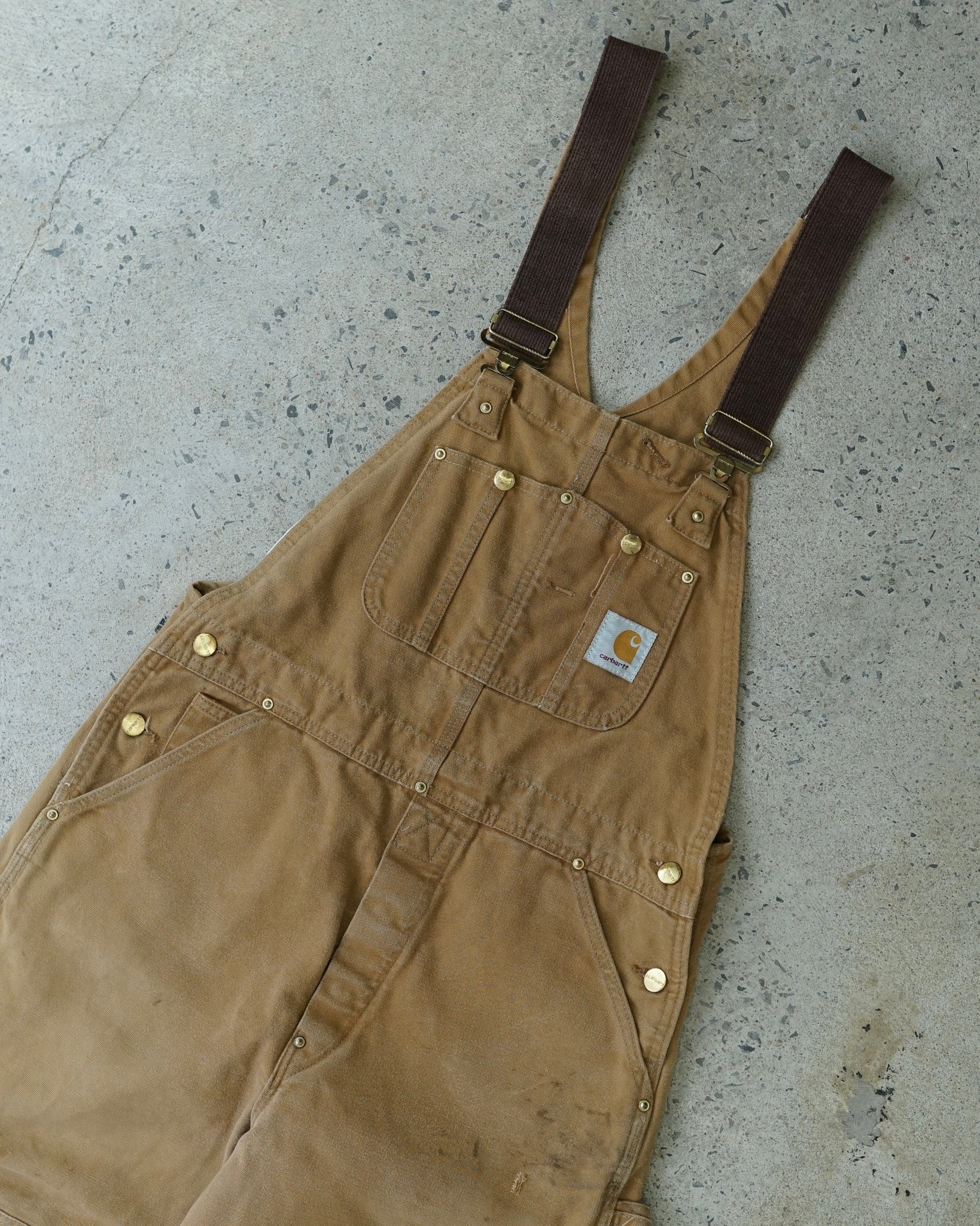 carhartt double knees overalls